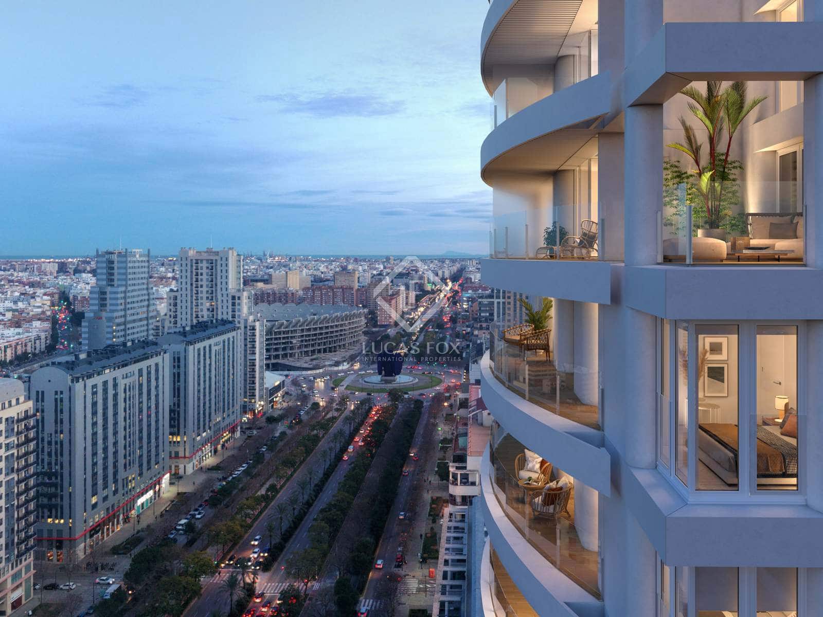 3 soverom Penthouse til salgs i Valencia by med svømmebasseng garasje - € 1 720 000 (Ref: 5995188)