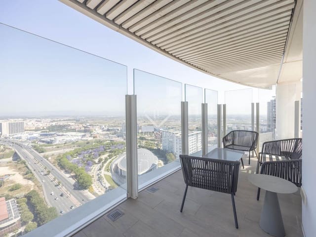 3 slaapkamer Penthouse te koop in Valencia stad met zwembad garage - € 1.720.000 (Ref: 5995188)