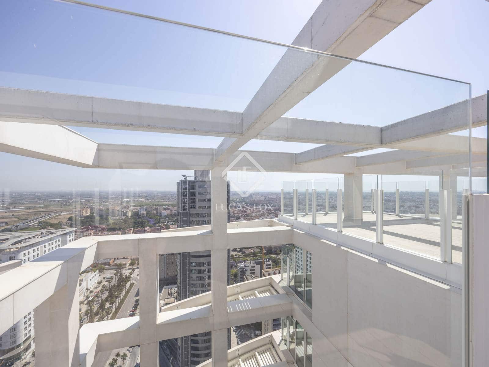 3 soverom Penthouse til salgs i Valencia by med svømmebasseng garasje - € 1 720 000 (Ref: 5995188)