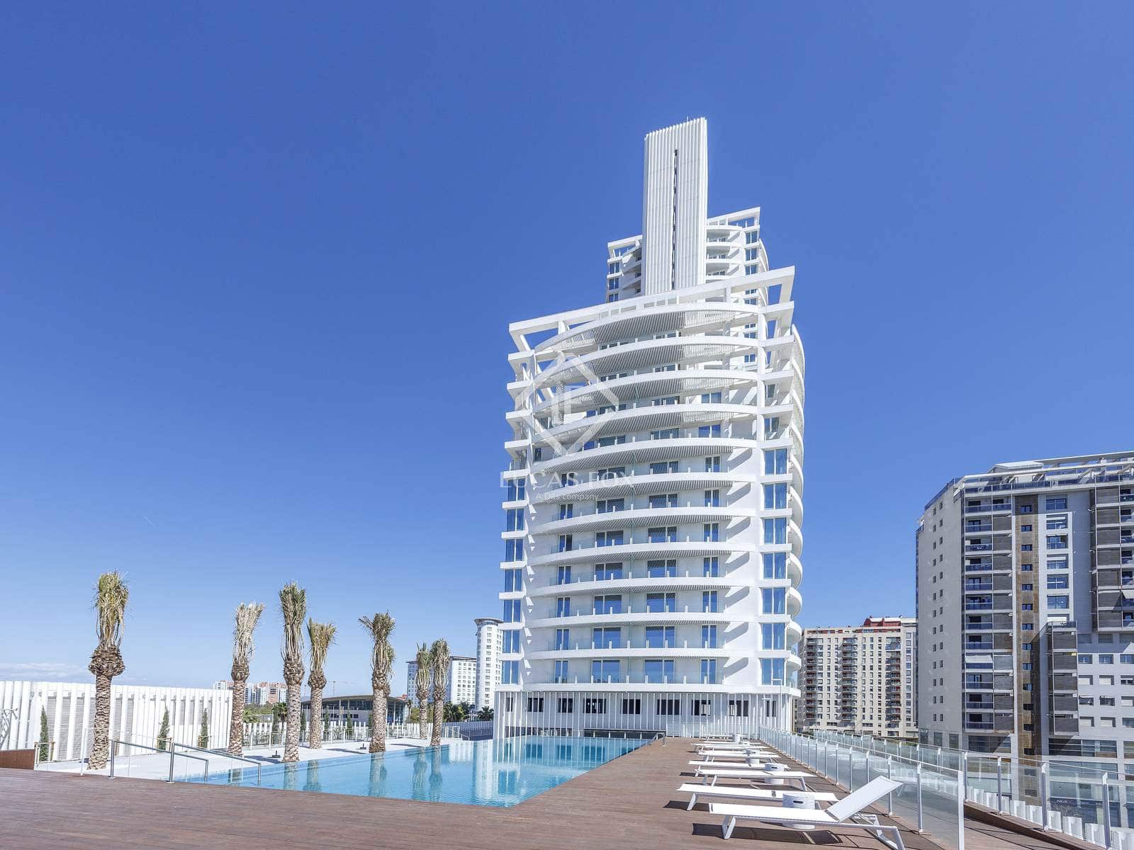 3 soverom Penthouse til salgs i Valencia by med svømmebasseng garasje - € 1 720 000 (Ref: 5995188)