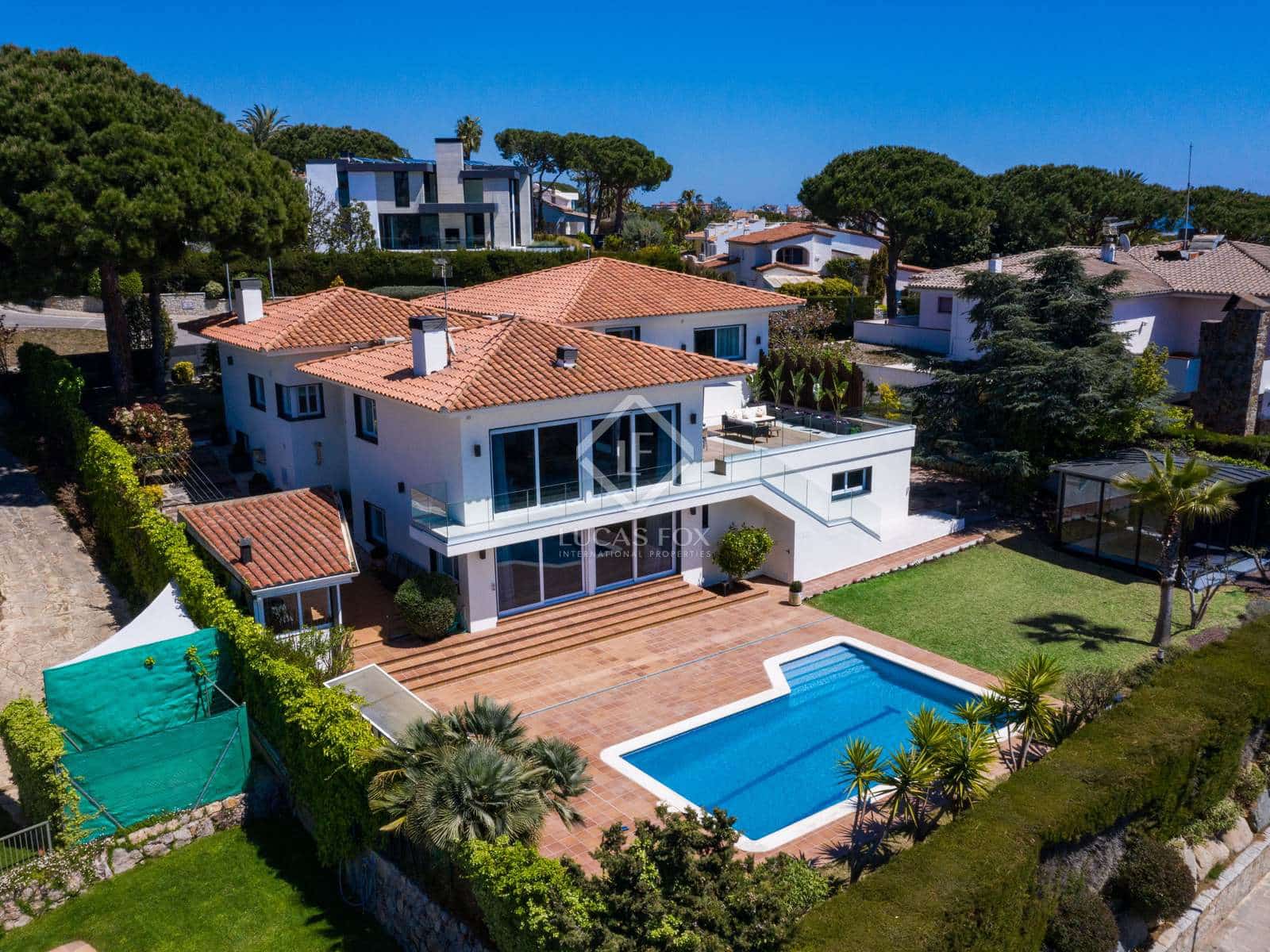 6 Zimmer Villa zu verkaufen in Alella mit Pool Garage - 2.850.000 € (Ref: 6207980)