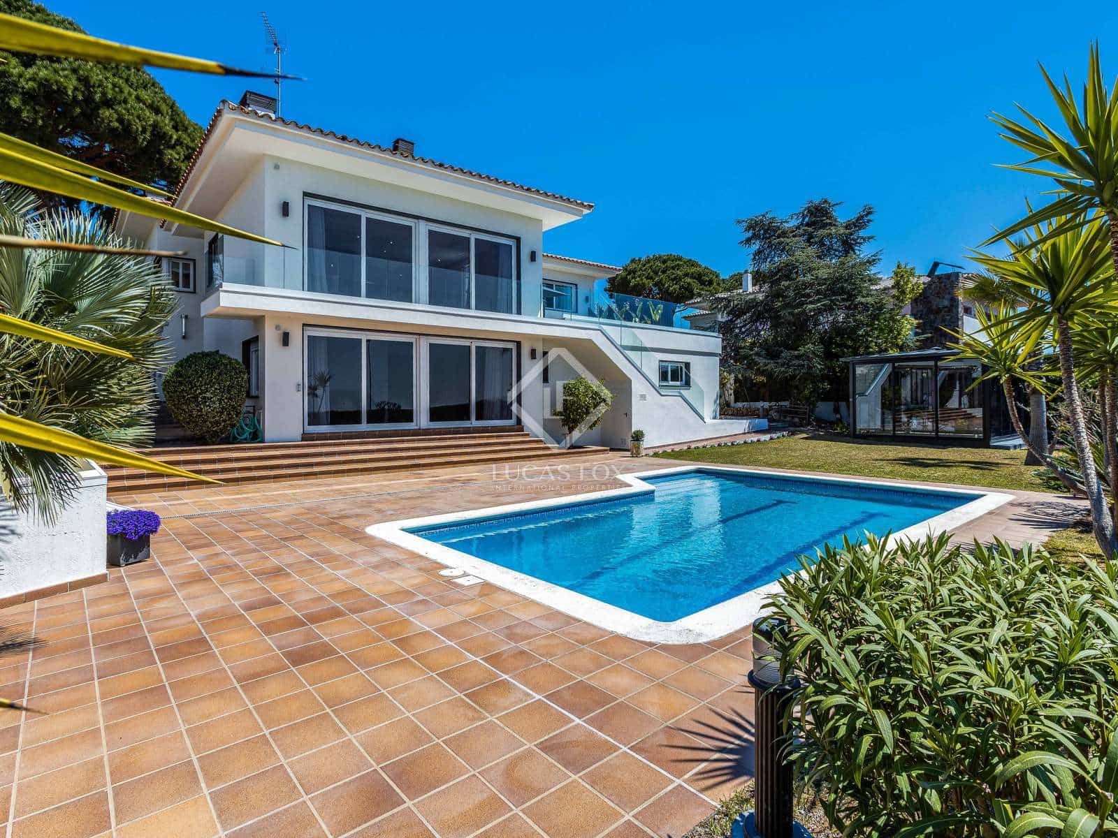6 Zimmer Villa zu verkaufen in Alella mit Pool Garage - 2.850.000 € (Ref: 6207980)