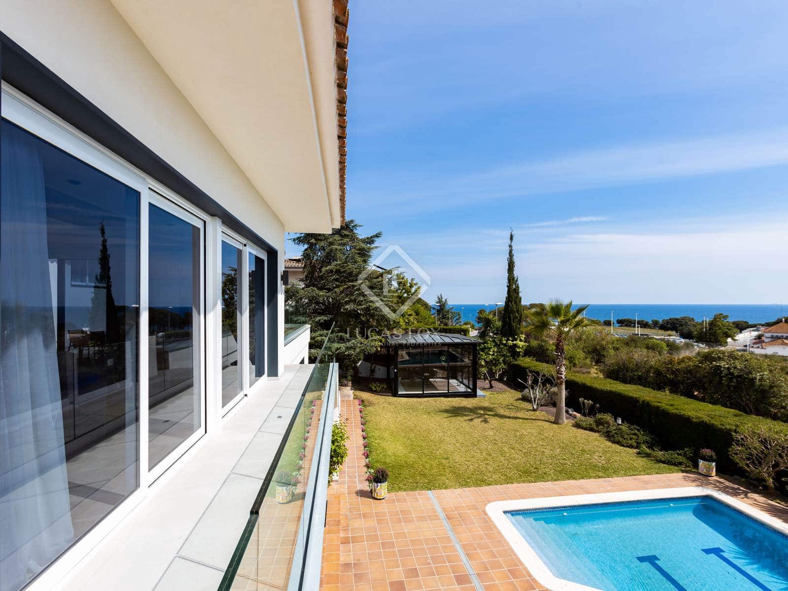 6 Zimmer Villa zu verkaufen in Alella mit Pool Garage - 2.850.000 € (Ref: 6207980)