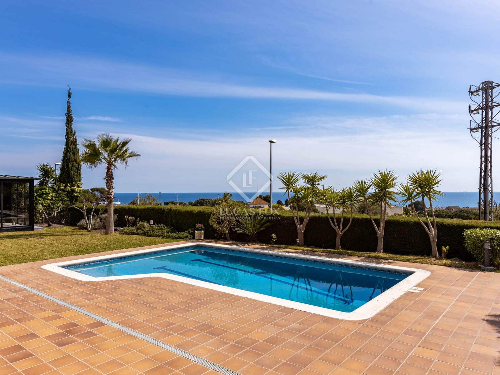 6 Zimmer Villa zu verkaufen in Alella mit Pool Garage - 2.850.000 € (Ref: 6207980)