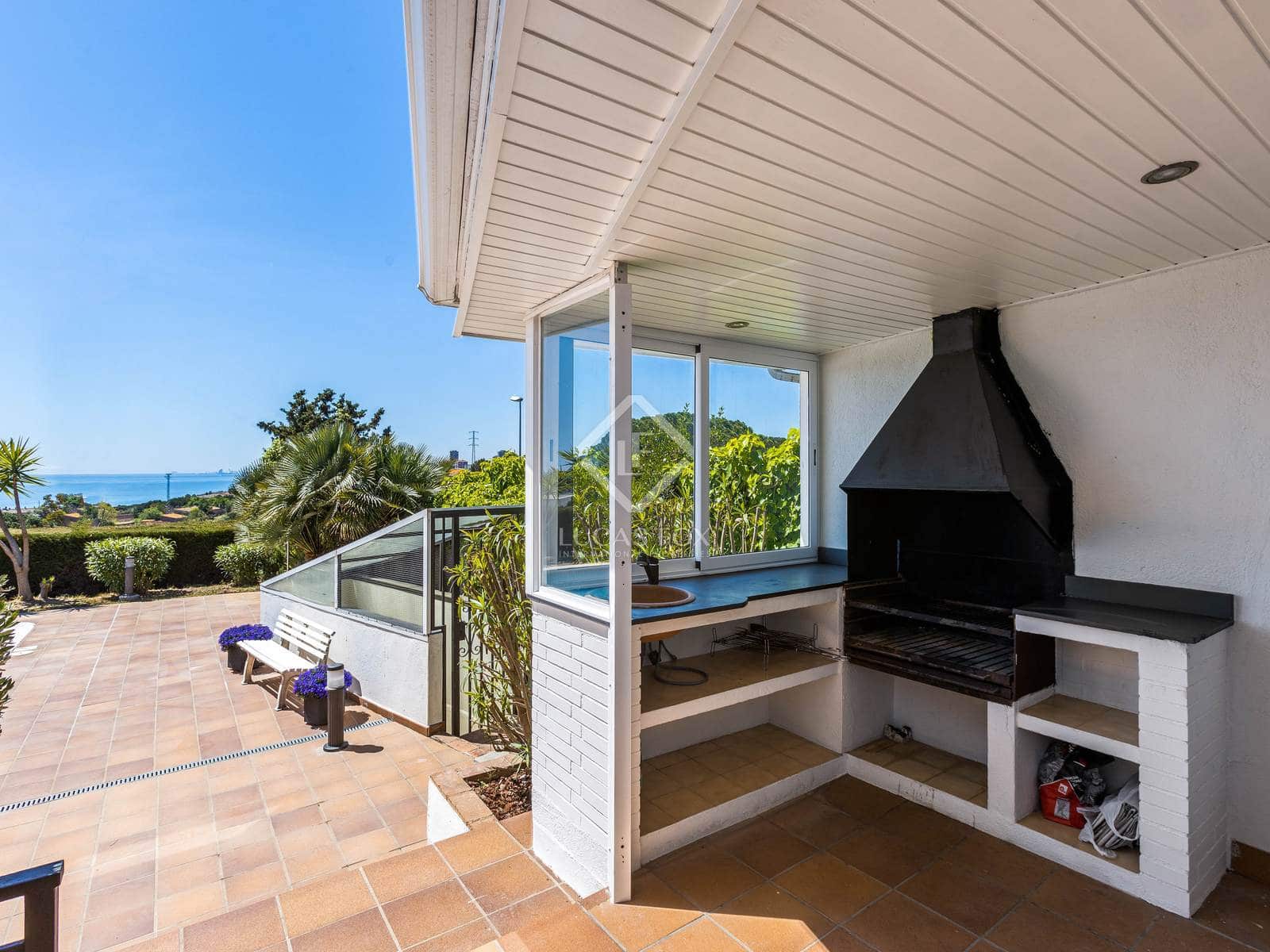 6 Zimmer Villa zu verkaufen in Alella mit Pool Garage - 2.850.000 € (Ref: 6207980)