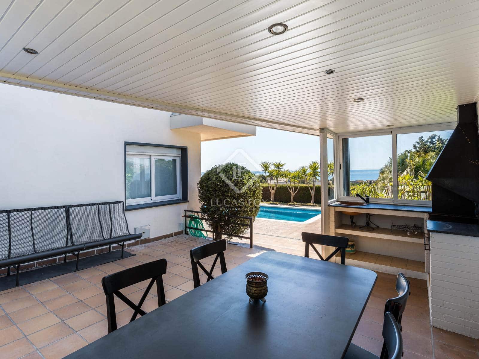 6 Zimmer Villa zu verkaufen in Alella mit Pool Garage - 2.850.000 € (Ref: 6207980)