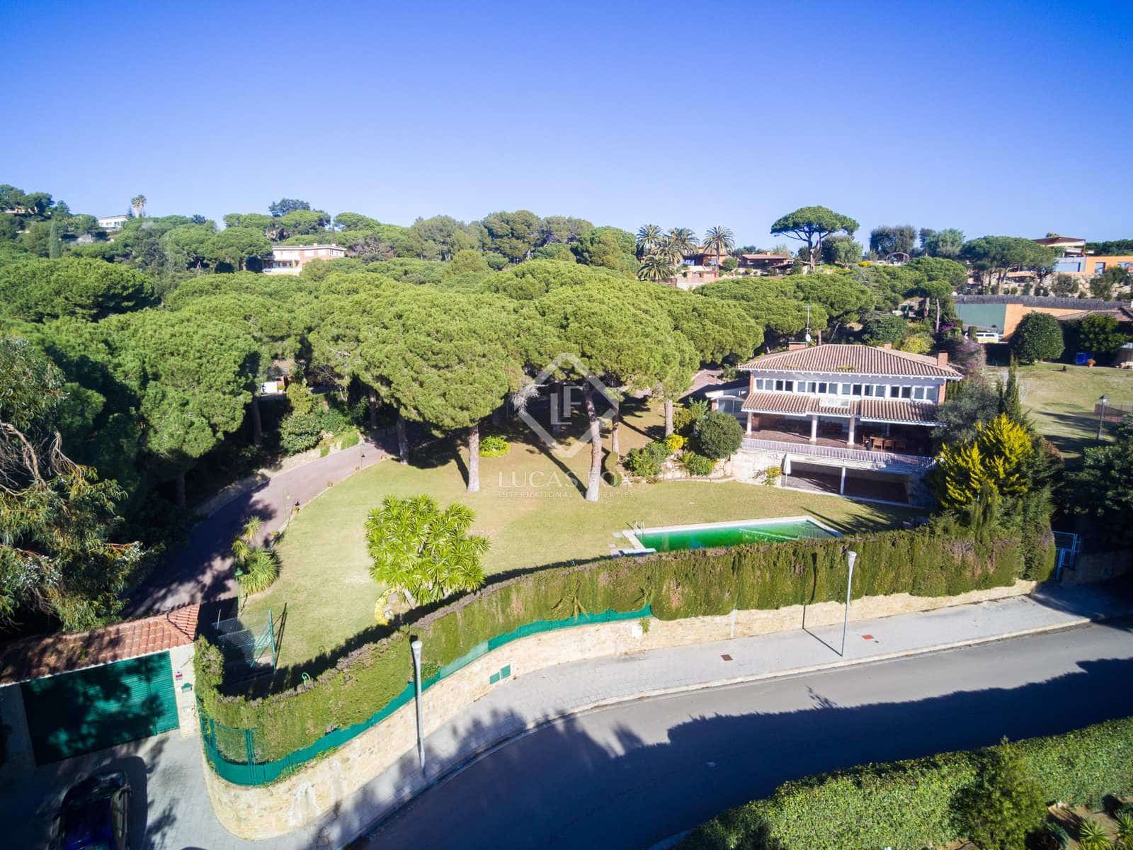 14 sypialnia Willa na sprzedaż w Sant Andreu de Llavaneres z basenem garażem - 3 200 000 € (Ref: 6380084)
