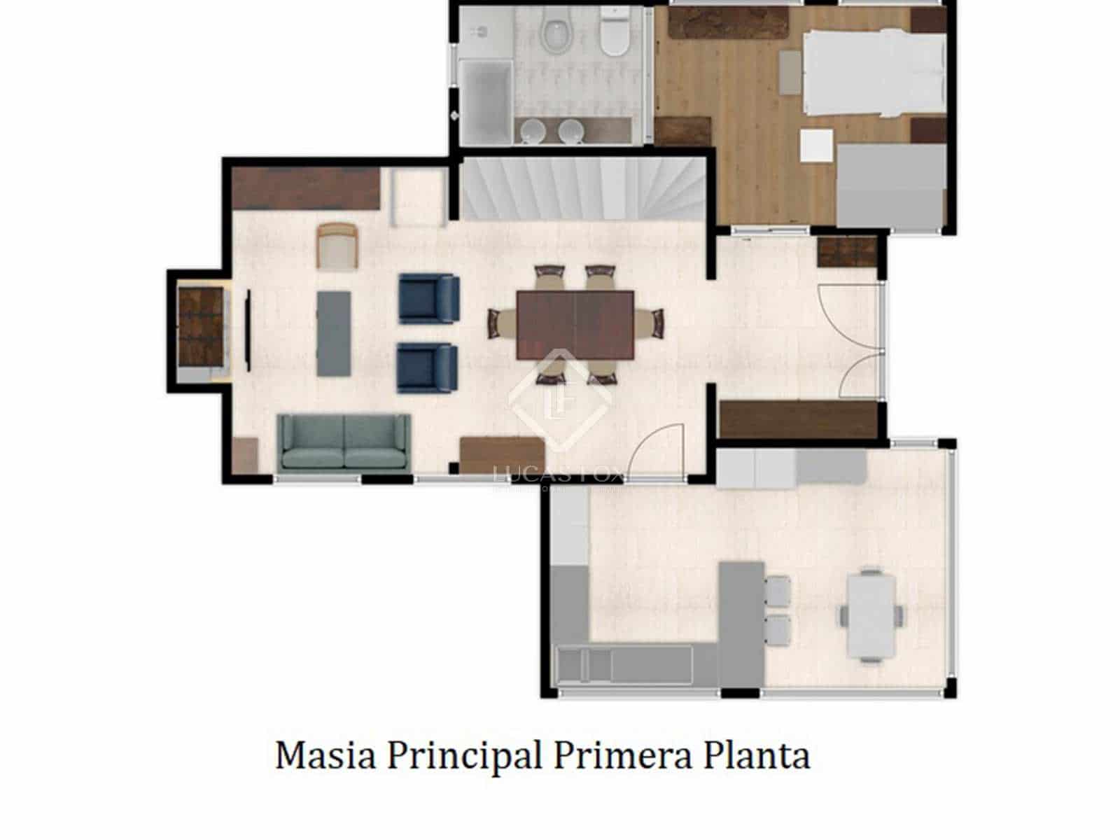 11 soveværelse Finca/Landehus til salg i Valls med swimmingpool garage - € 1.295.000 (Ref: 6389086)