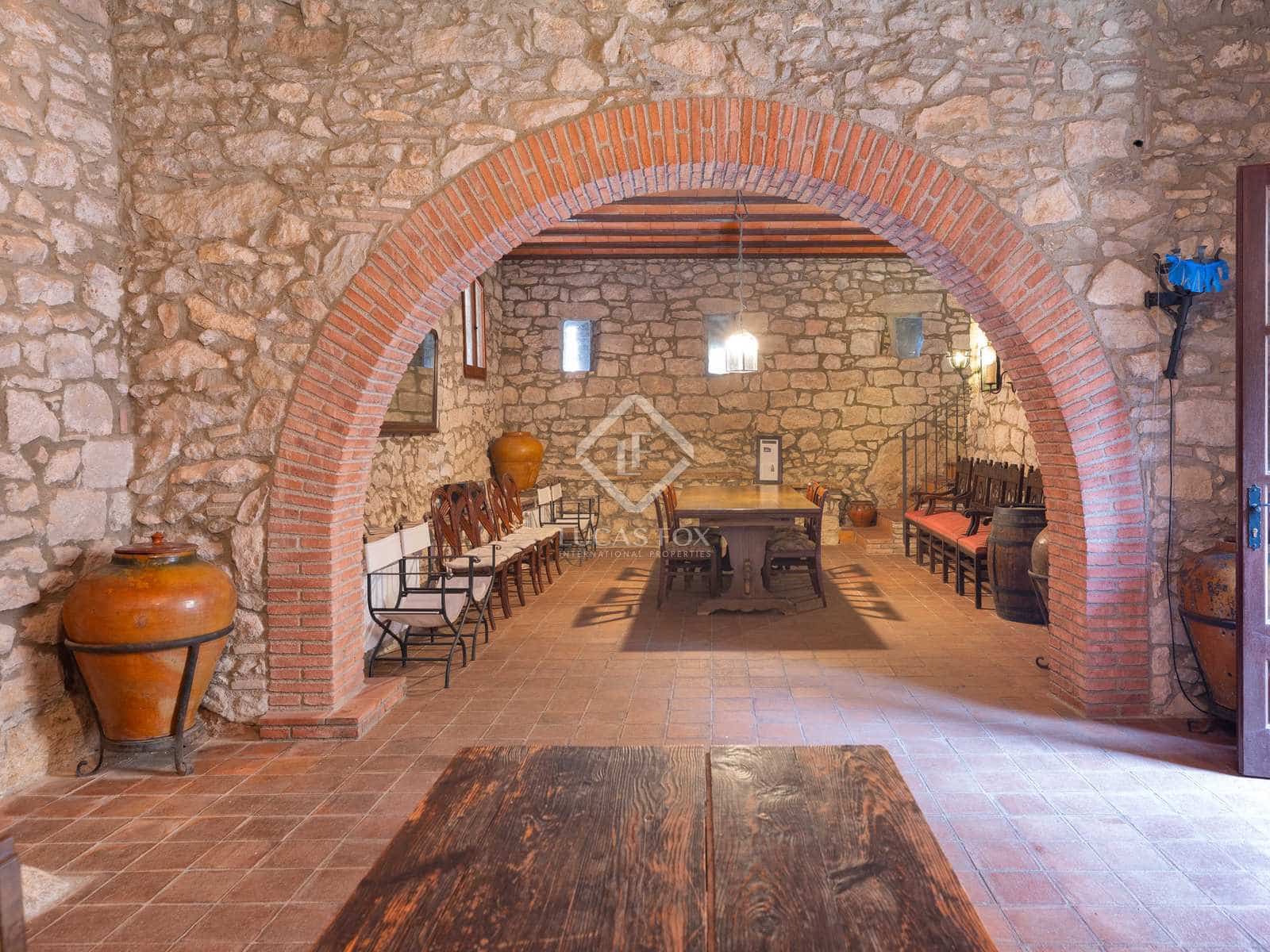 8 sypialnia Finka/Dom wiejski na sprzedaż w Amer - 1 450 000 € (Ref: 6682352)