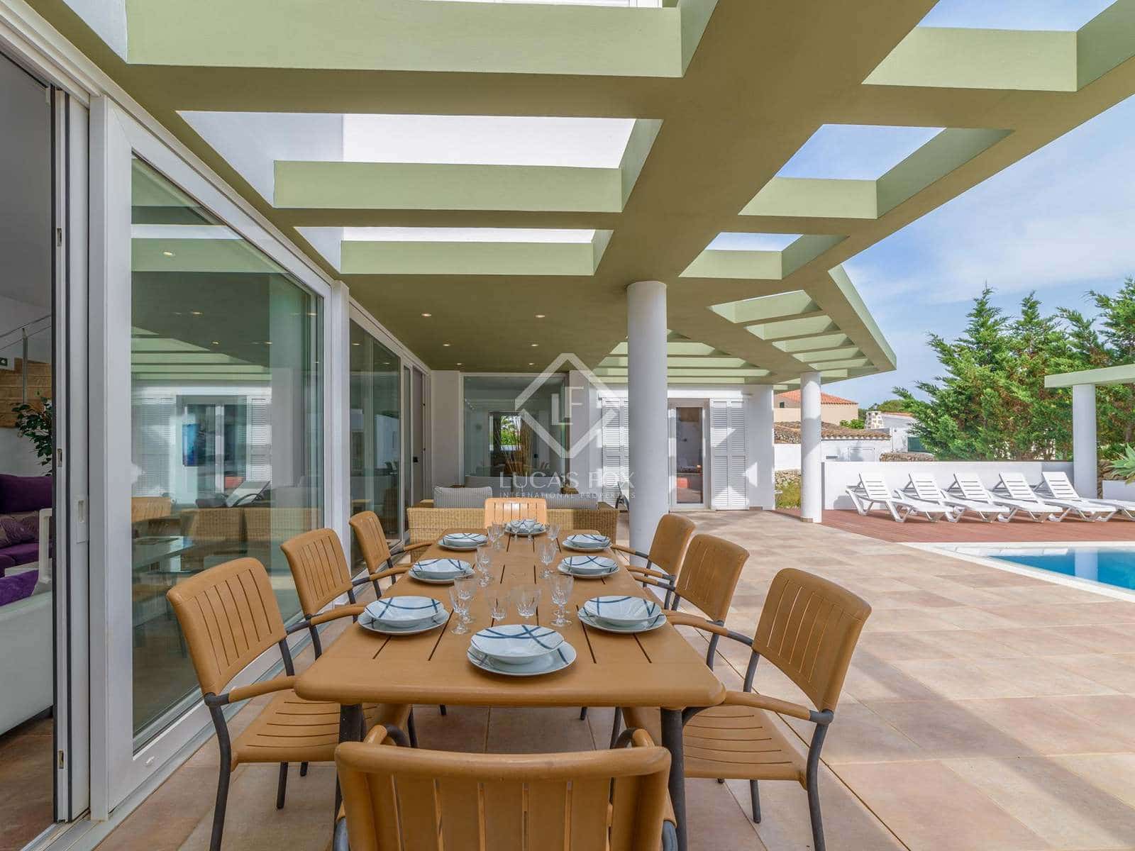 4 sypialnia Willa na sprzedaż w Ciutadella de Menorca z basenem garażem - 1 470 000 € (Ref: 6712567)