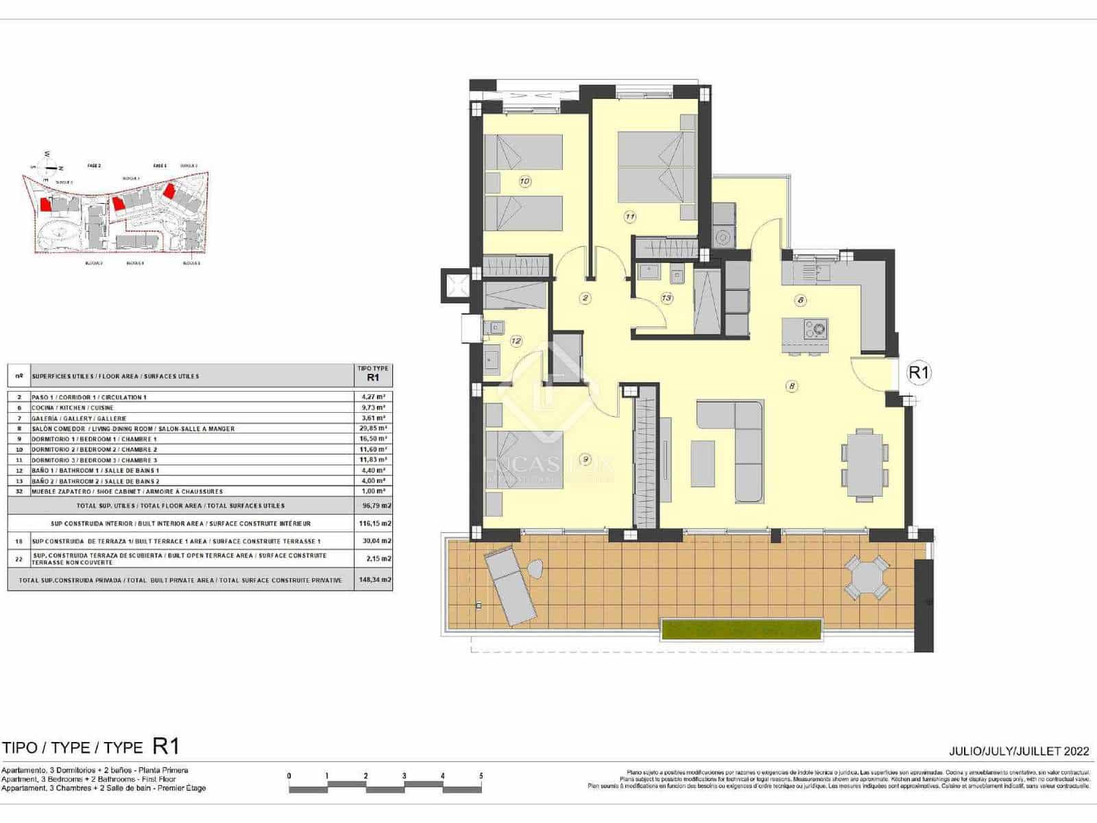 2 soverom Leilighet til salgs i Atalaya-Isdabe med garasje - € 575 000 (Ref: 6794049)