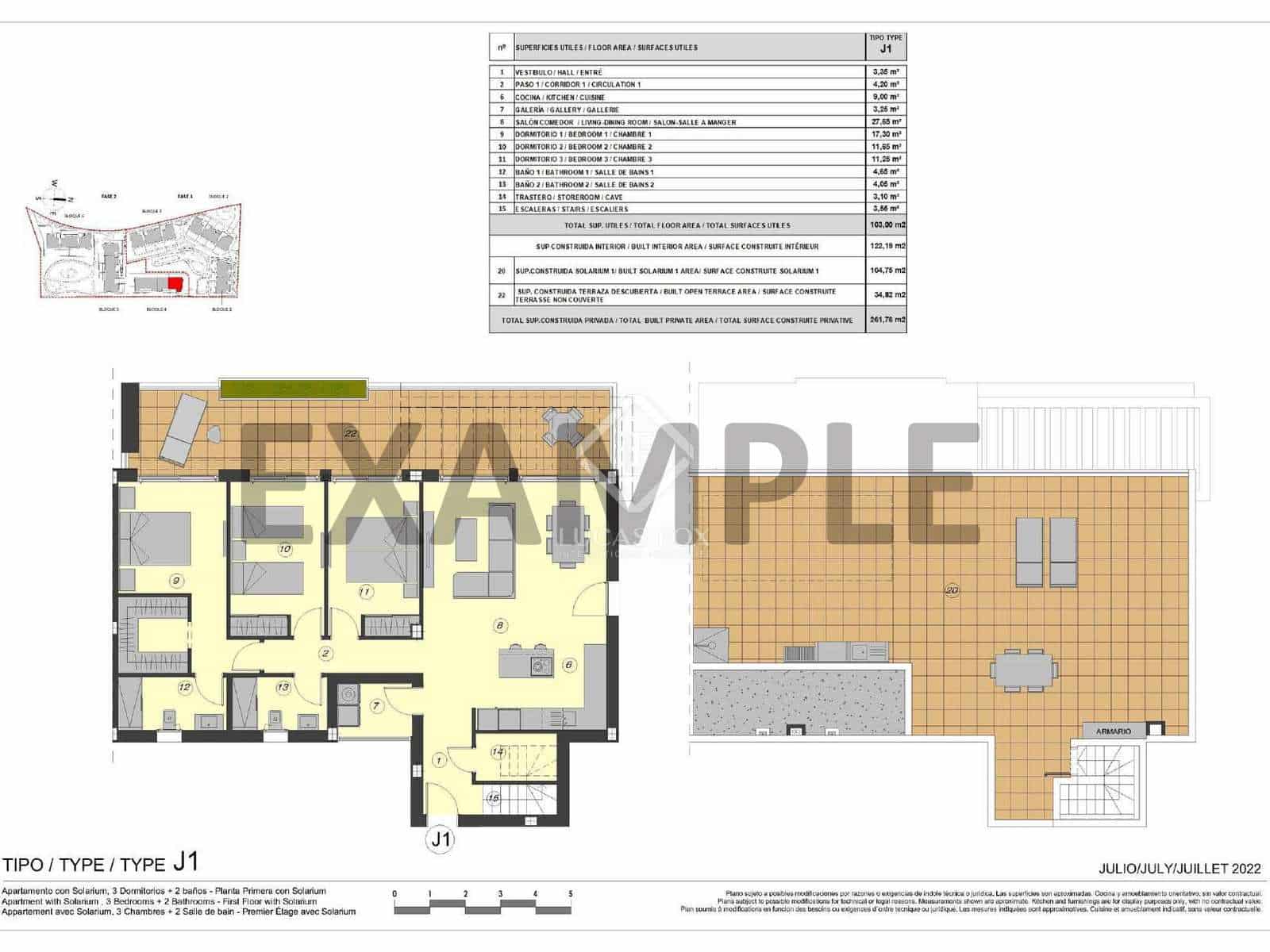 2 soverom Leilighet til salgs i Atalaya-Isdabe med garasje - € 575 000 (Ref: 6794049)