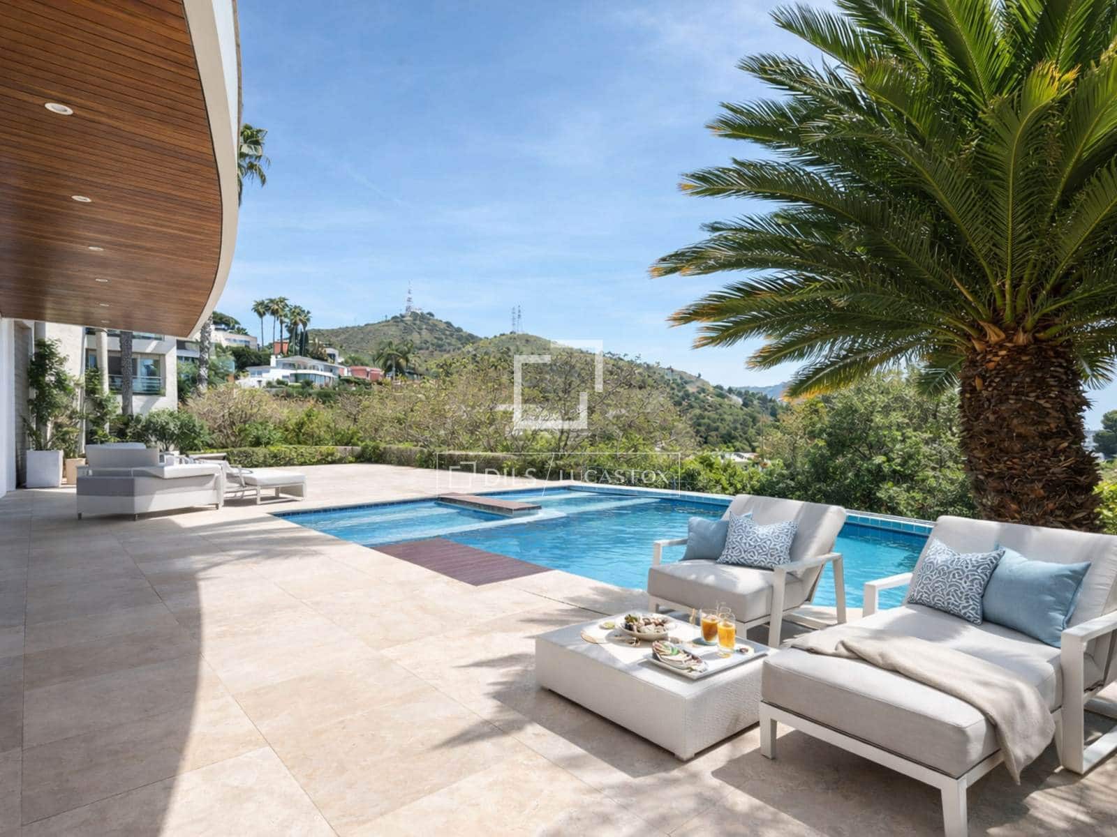 8 chambre Villa/Maison à vendre à Esplugues de Llobregat avec piscine garage - 2 950 000 € (Ref: 6954539)