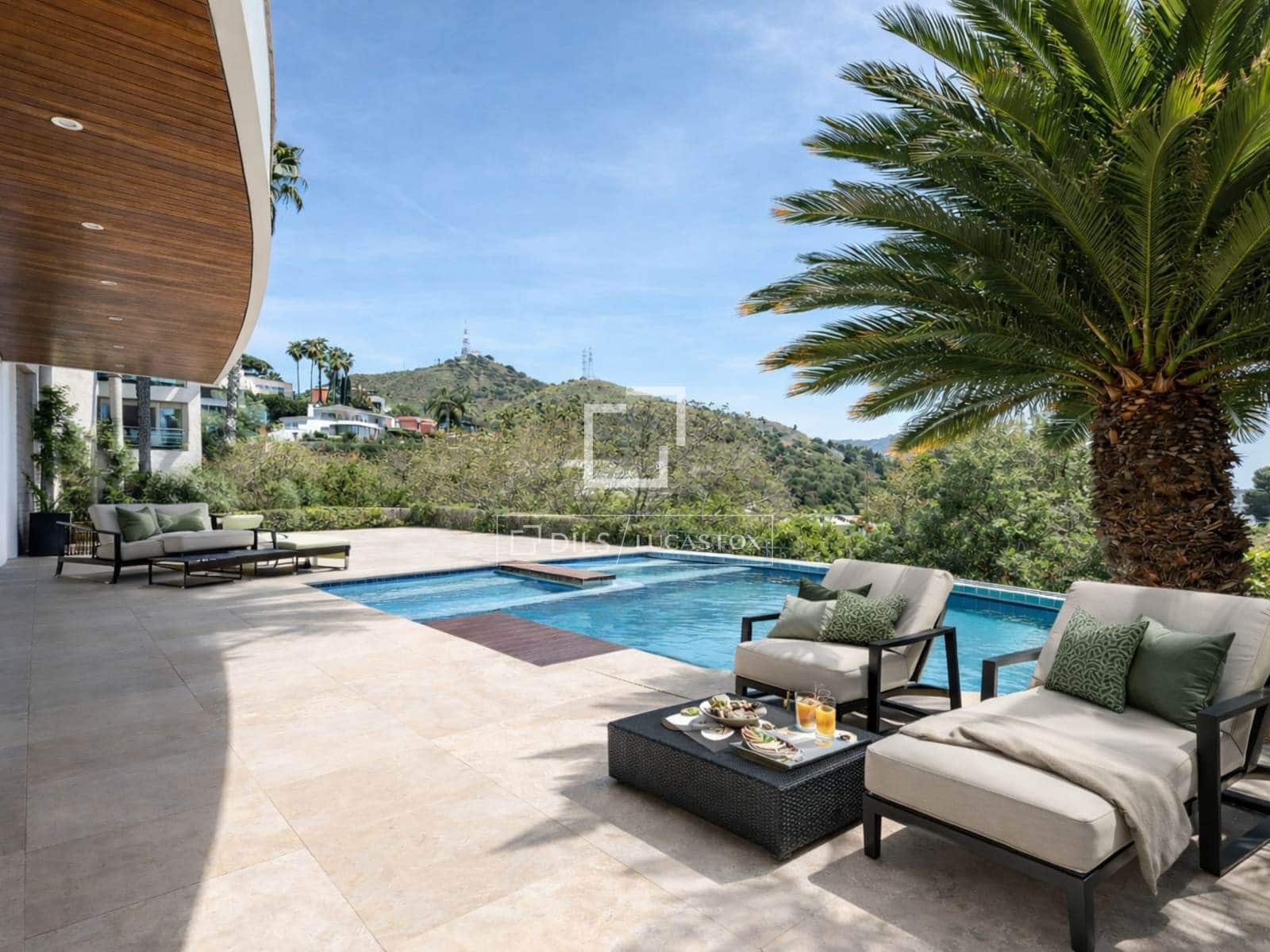 8 chambre Villa/Maison à vendre à Esplugues de Llobregat avec piscine garage - 2 950 000 € (Ref: 6954539)