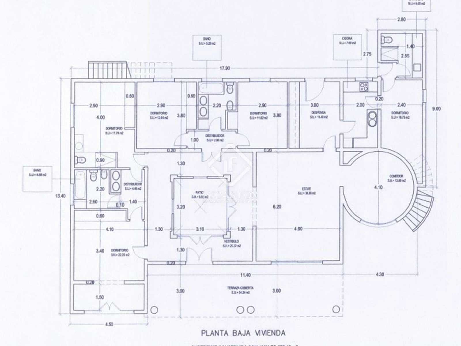 6 soverom Villa til salgs i Ciutadella de Menorca med svømmebasseng garasje - € 2 400 000 (Ref: 7074139)
