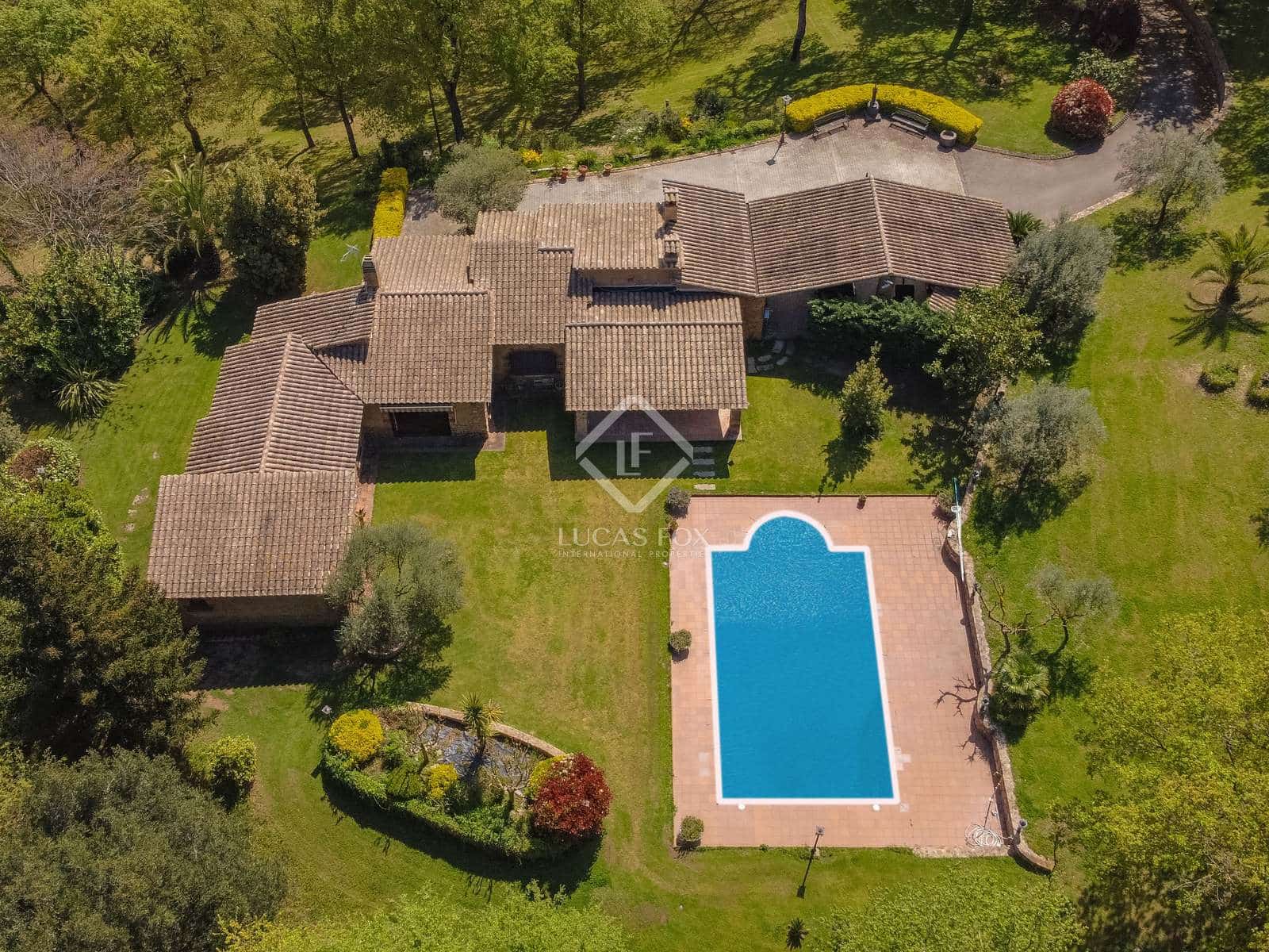 3 soveværelse Finca/Landehus til salg i Santa Cristina d'Aro med swimmingpool garage - € 1.300.000 (Ref: 7182821)