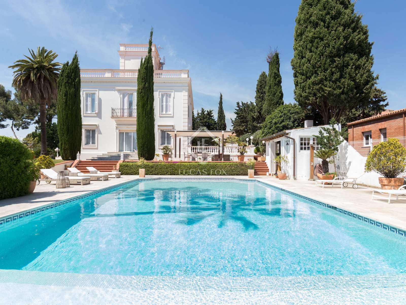 9 soveværelse Finca/Landehus til salg i Sant Just Desvern med swimmingpool garage - € 9.700.000 (Ref: 7225497)