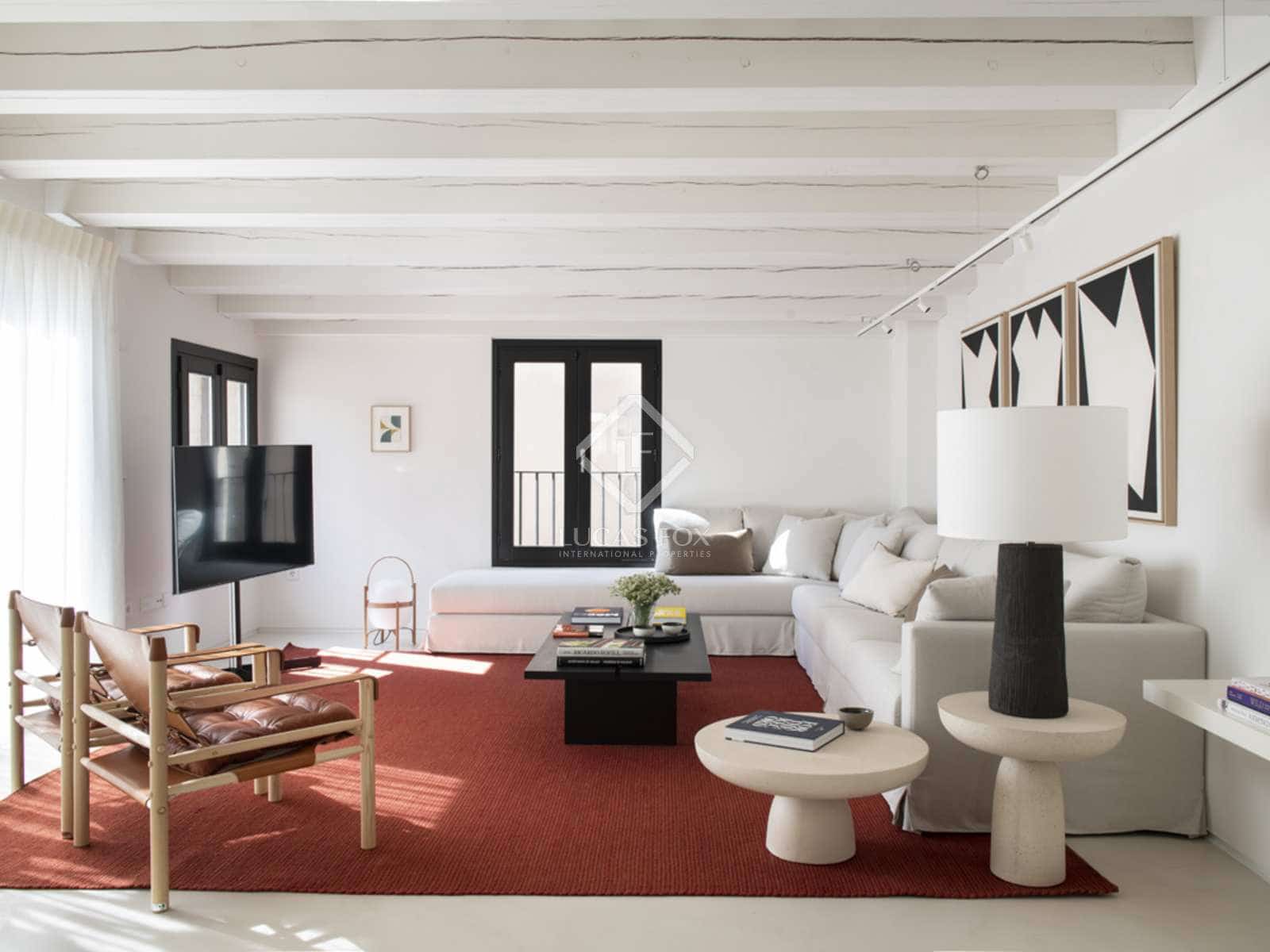 3 soveværelse Penthouse til leje i Barcelona by med swimmingpool - € 20.000 (Ref: 7225828)