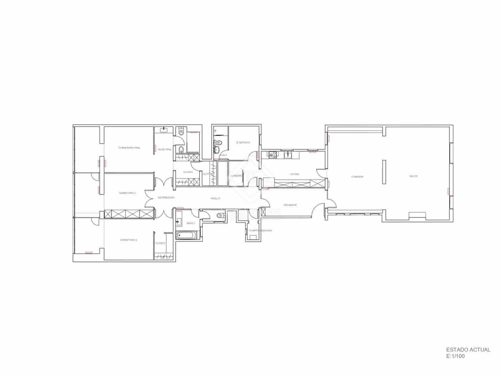 4 camera da letto Appartamento da affittare in Barcelona citta - 9.000 € (Rif: 7225852)
