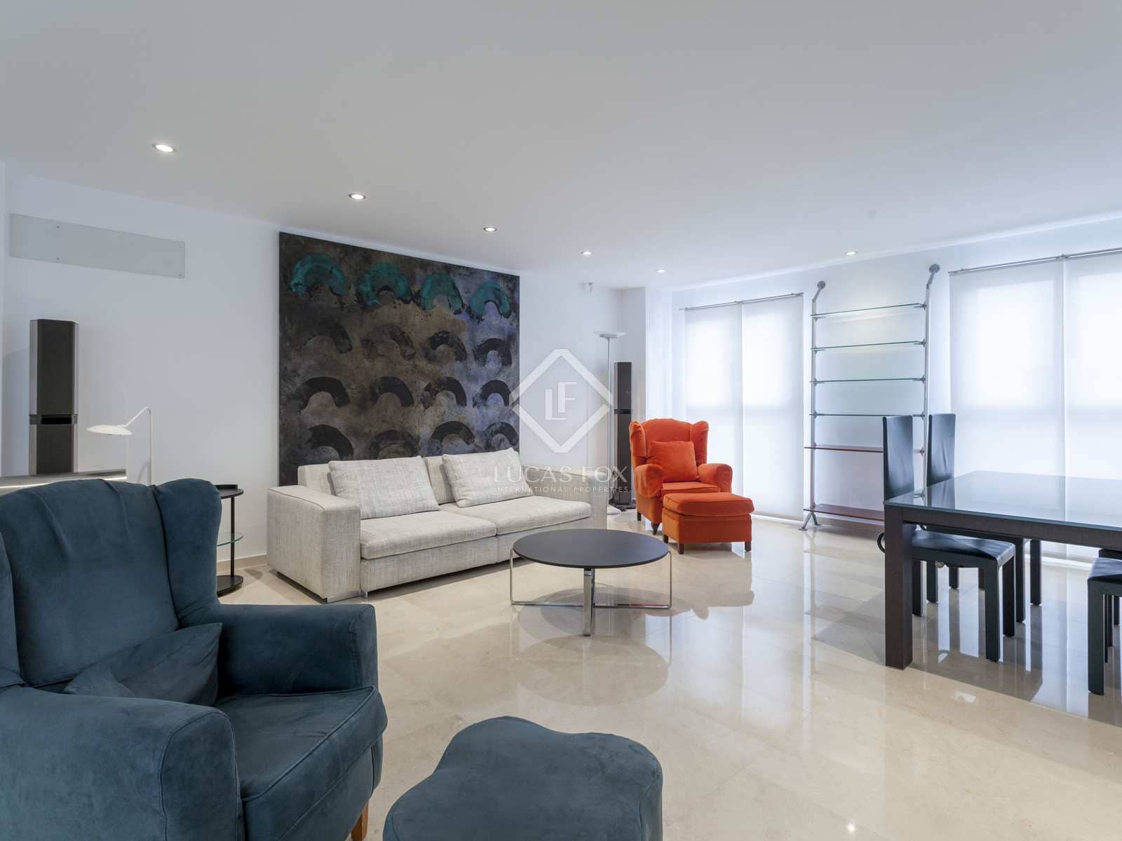 3 sovrum Takvåning att hyra i Valencia stad - 4 500 € (Ref: 7225917)