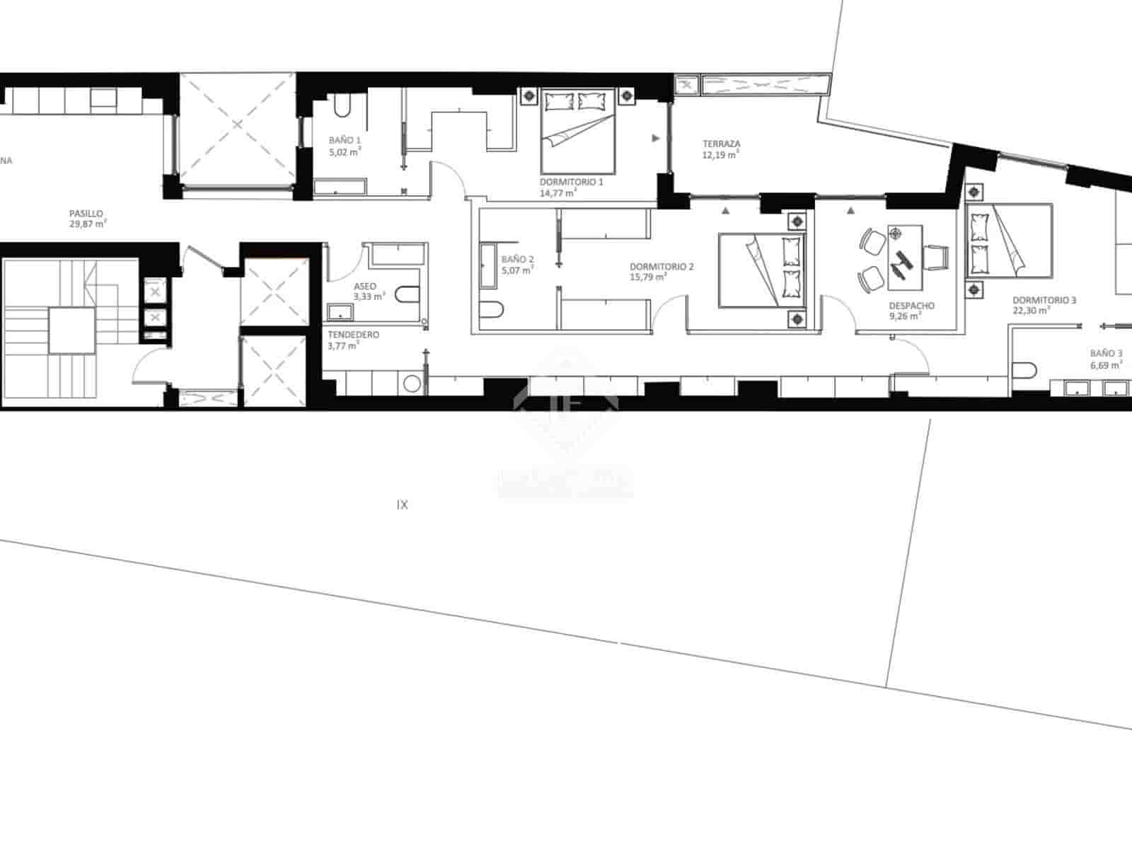 3 sypialnia Apartament na sprzedaż w Vigo z garażem - 775 000 € (Ref: 7305787)