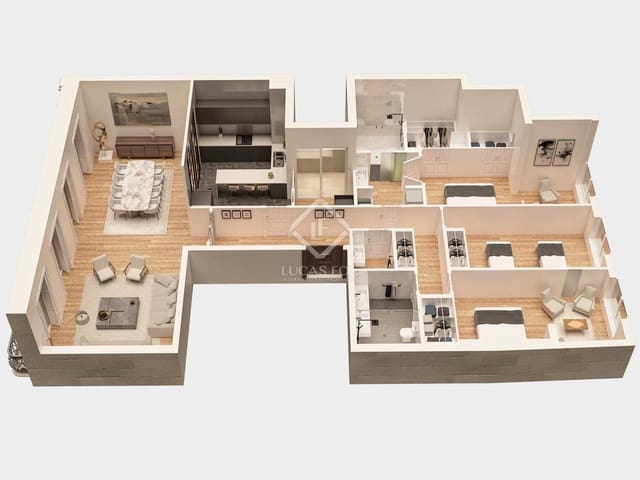 3 chambre Penthouse à vendre à Vigo - 880 000 € (Ref: 7309615)