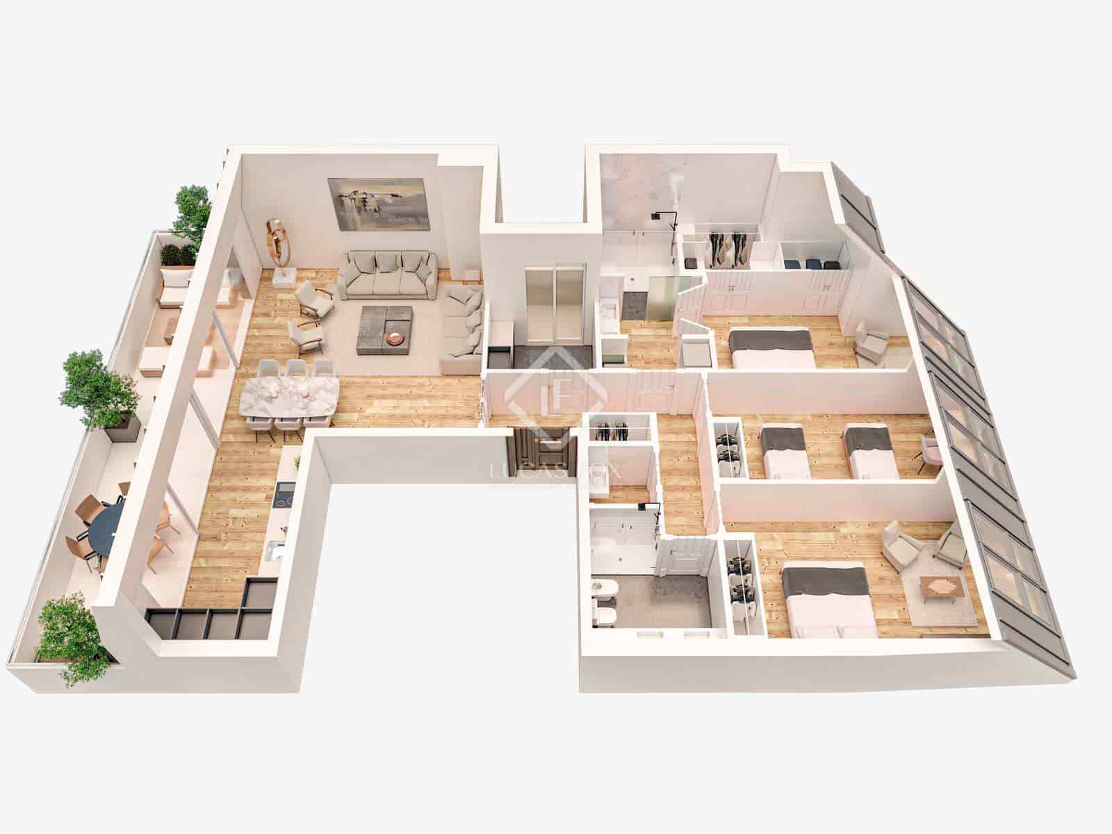 3 soveværelse Penthouse til salg i Vigo - € 880.000 (Ref: 7309615)