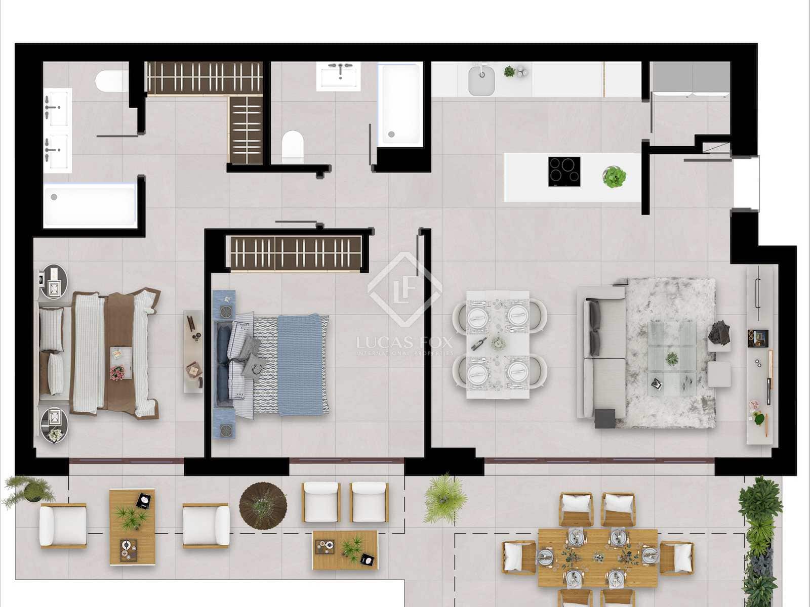 3 soveværelse Penthouse til salg i Istan med swimmingpool garage - € 575.000 (Ref: 7341998)