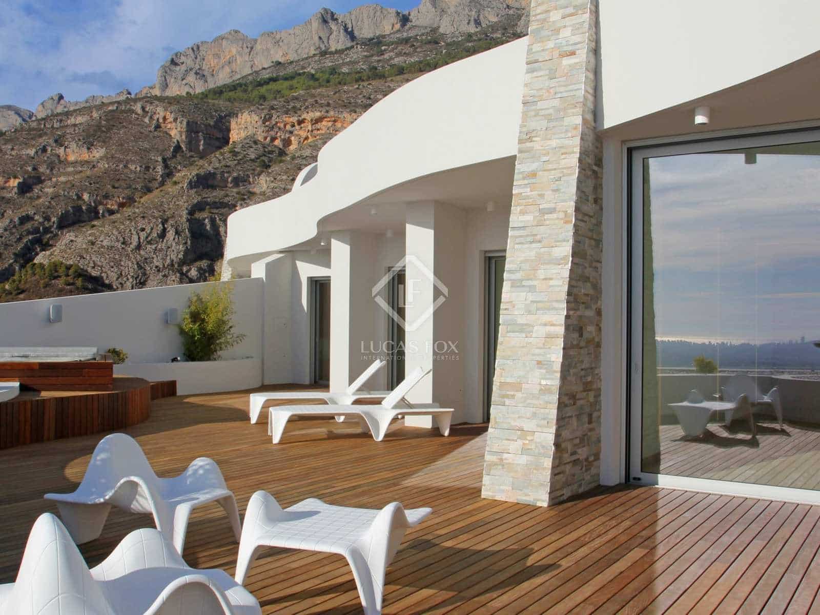 3 soveværelse Penthouse til salg i Altea med swimmingpool garage - € 2.100.000 (Ref: 7358565)