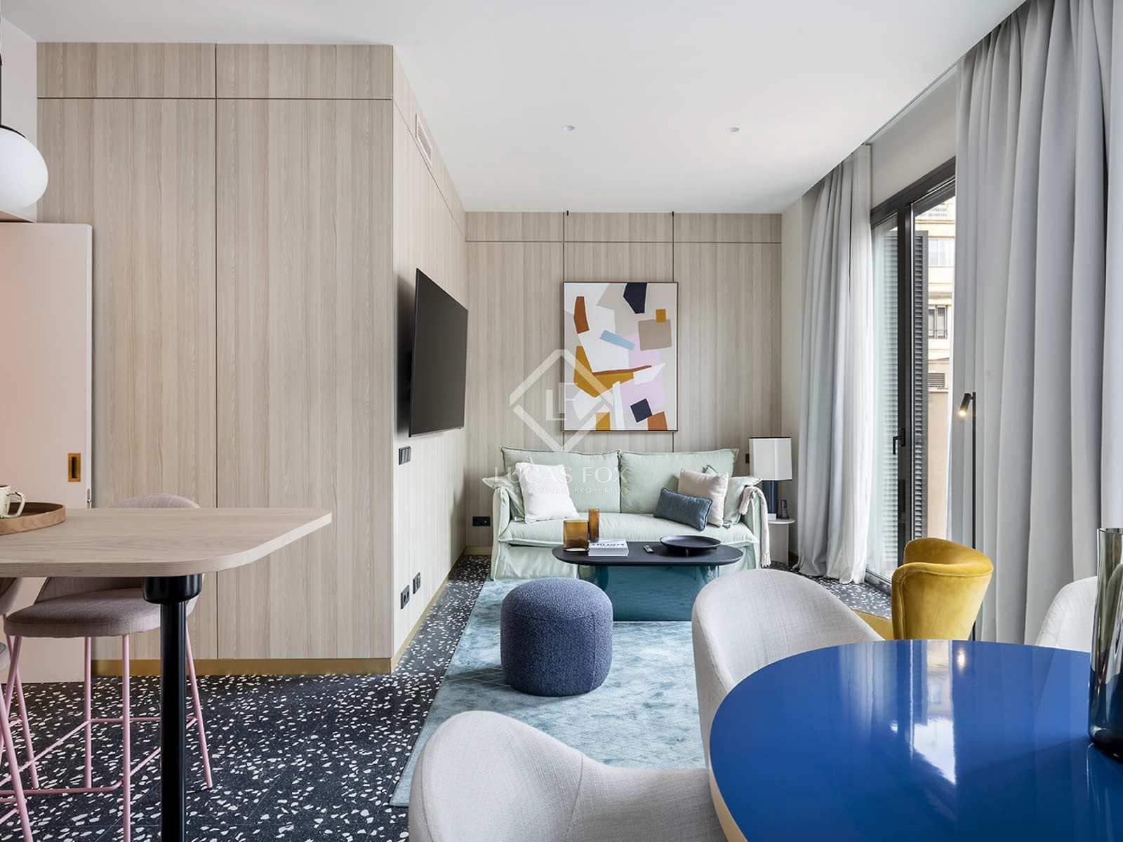 2 soveværelse Lejlighed til leje i Barcelona by med swimmingpool - € 8.100 (Ref: 7366896)