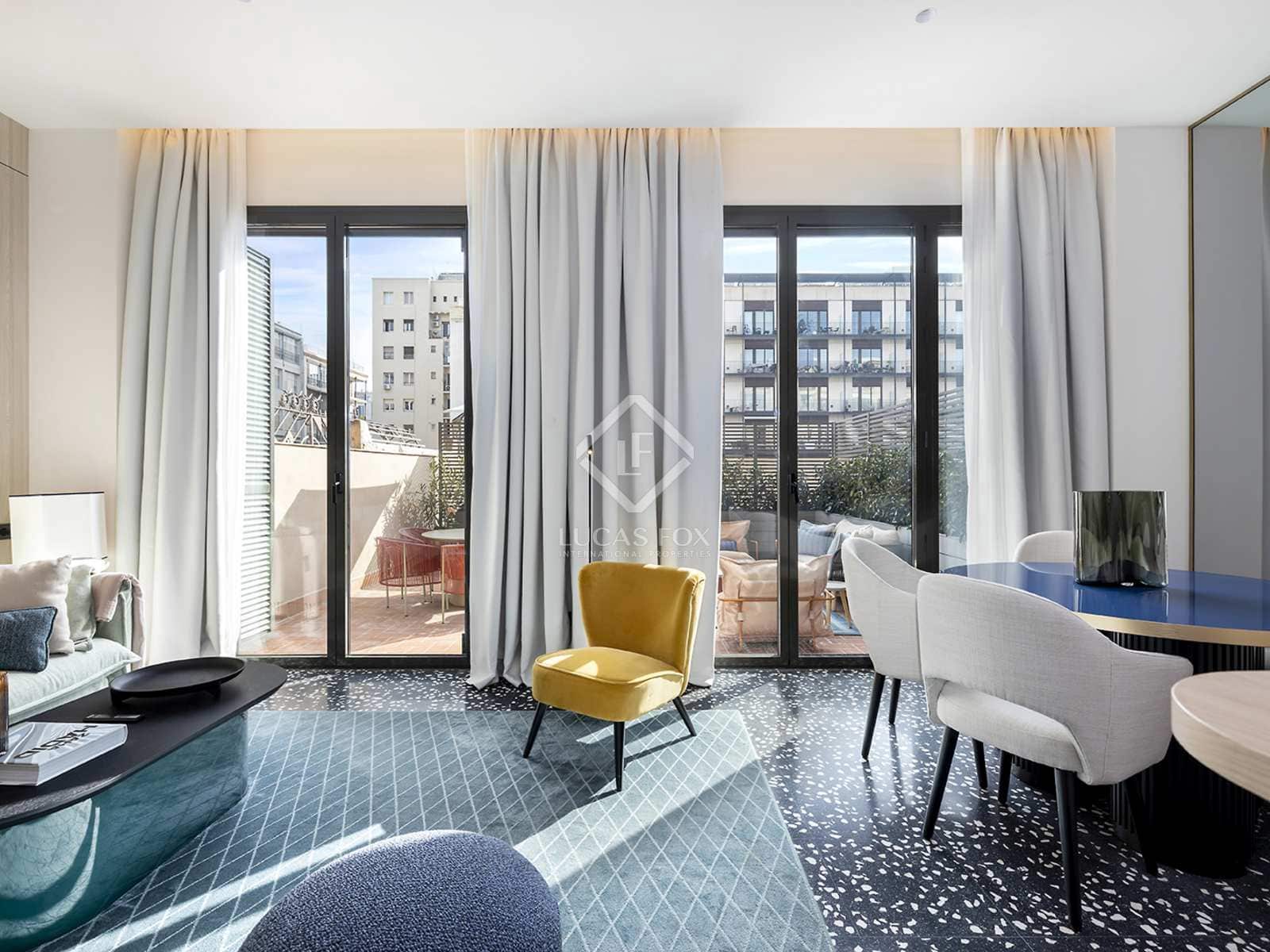 2 soveværelse Lejlighed til leje i Barcelona by med swimmingpool - € 8.100 (Ref: 7366896)