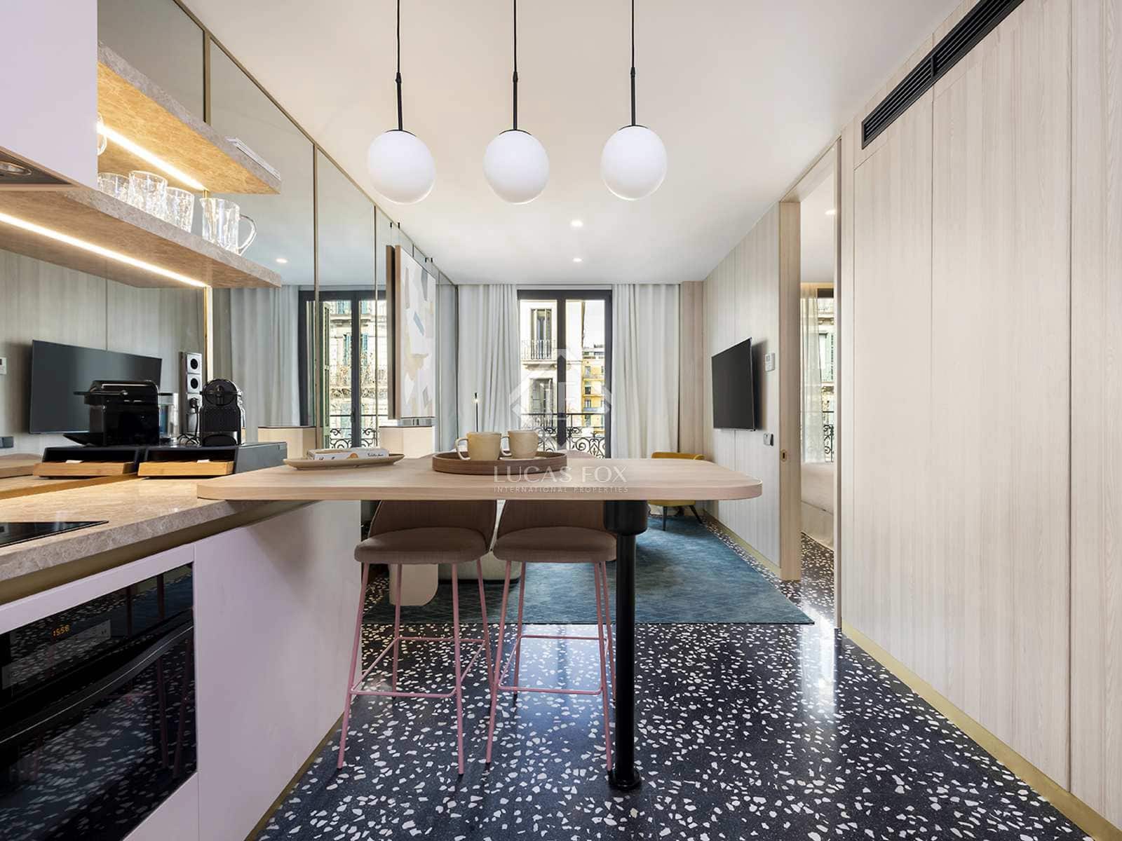 1 soveværelse Lejlighed til leje i Barcelona by med swimmingpool - € 3.700 (Ref: 7366898)