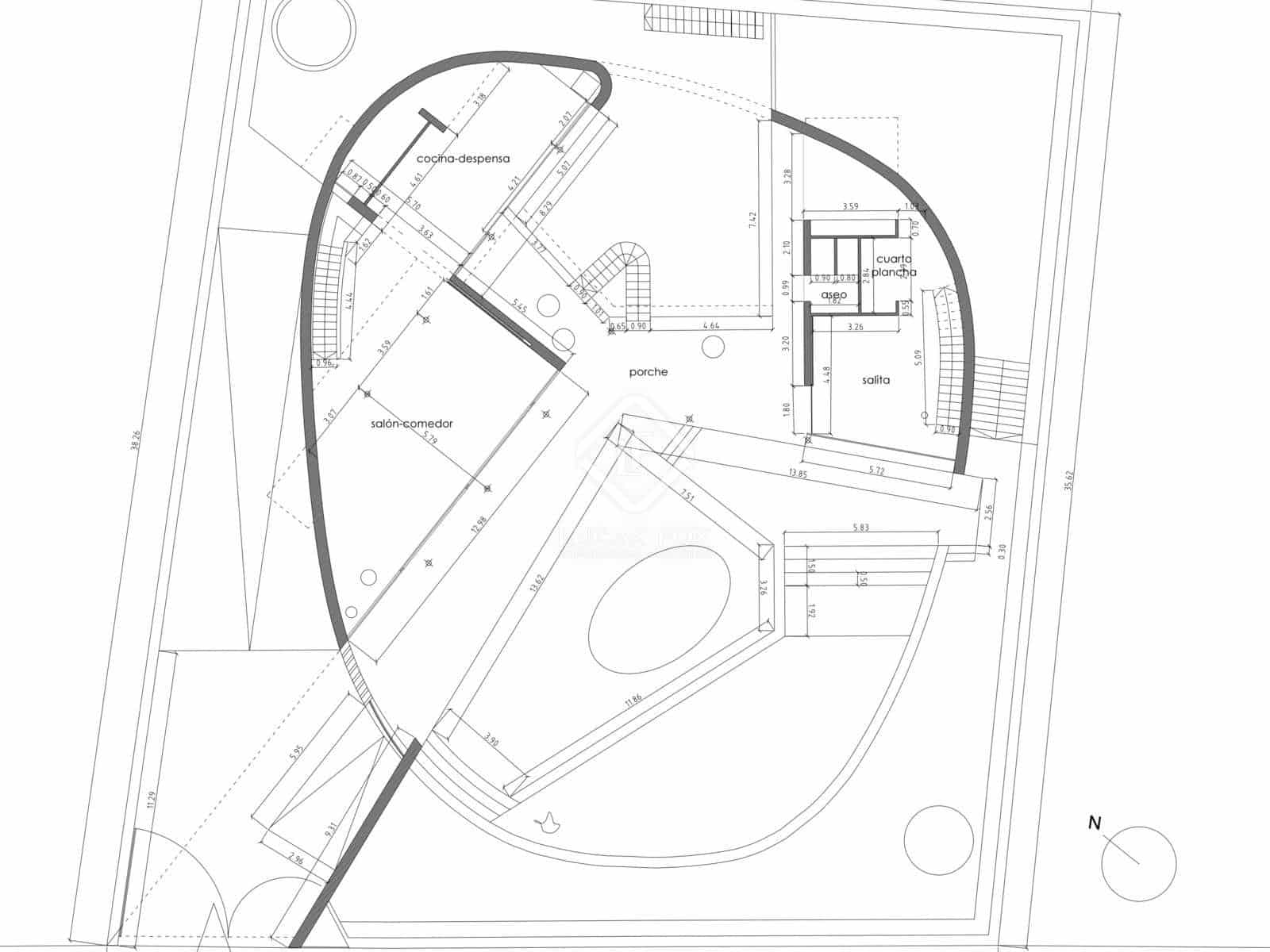 5 Zimmer Villa zu verkaufen in San Jose / Sant Josep de Sa Talaia mit Pool Garage - 7.500.000 € (Ref: 7369695)