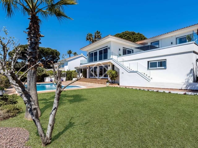 6 slaapkamer Villa te huur in Alella met zwembad garage - € 13.000 (Ref: 7391709)