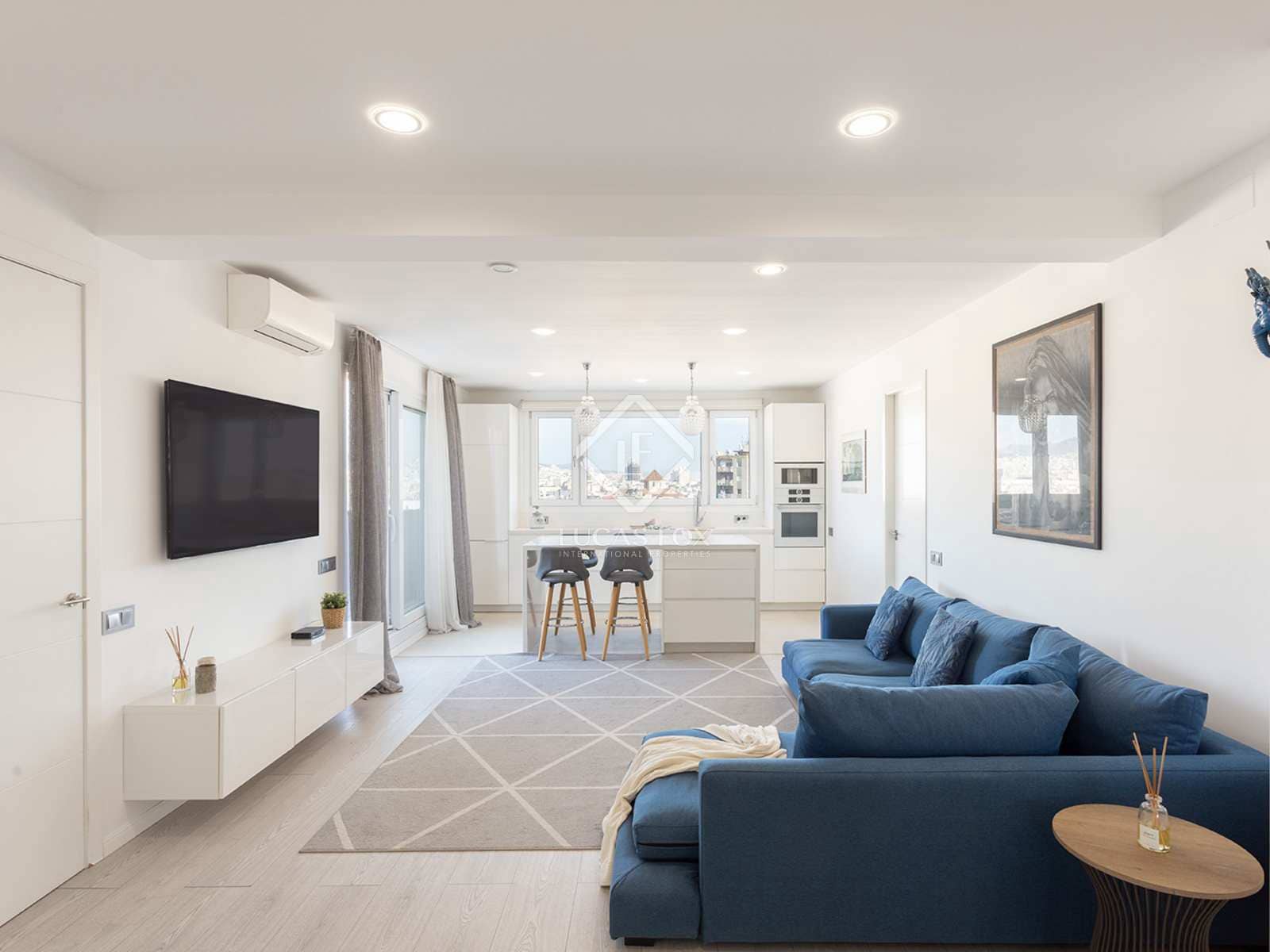 2 bedroom Penthouse for rent in Barcelona city - € 2,300 (Ref: 7394051)