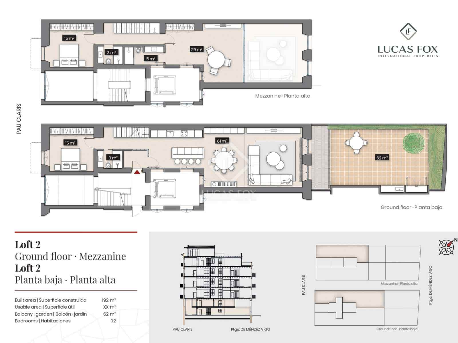 2 bedroom Apartment for sale in Barcelona city - € 2,188,000 (Ref: 7396573)