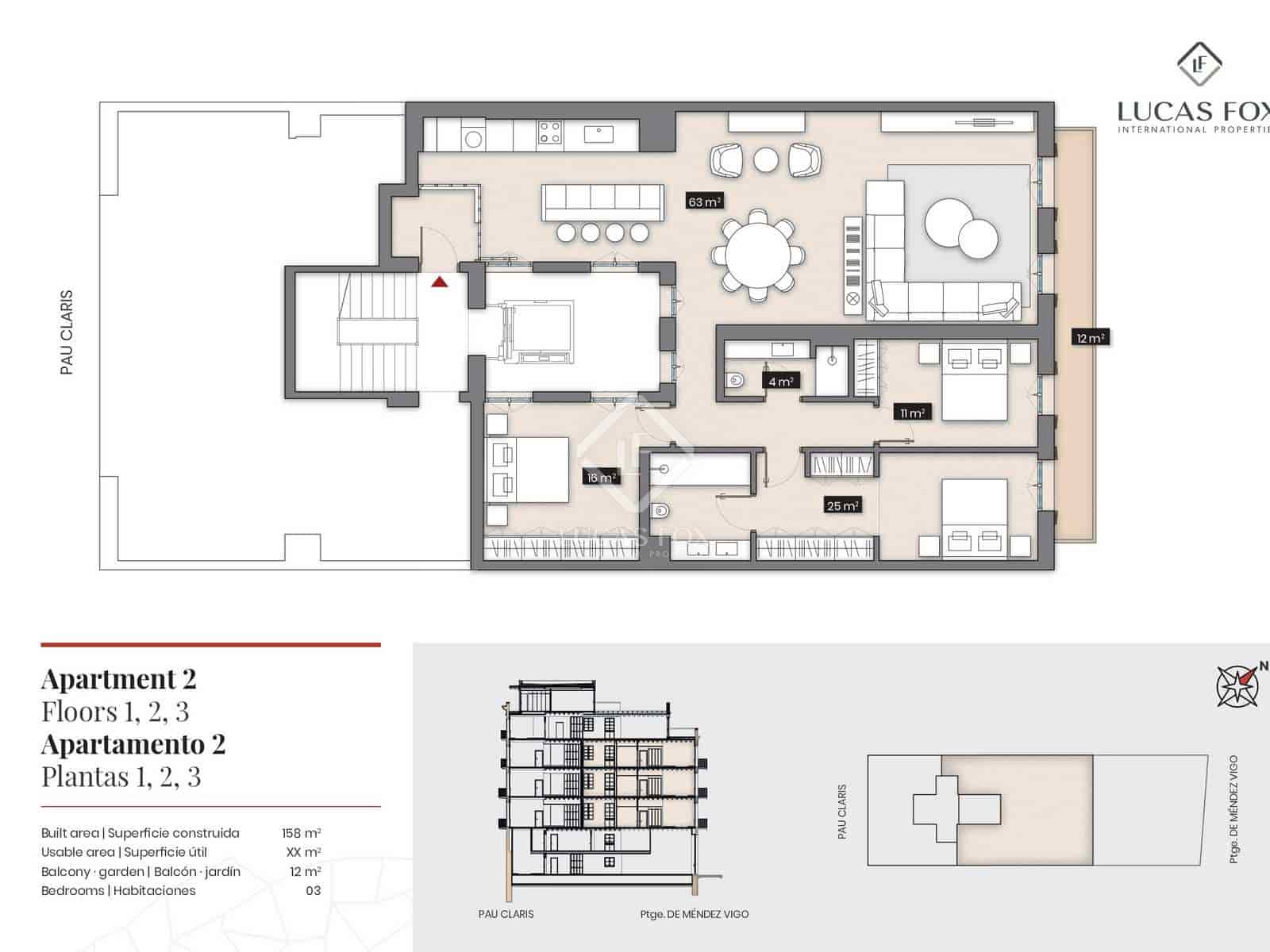 3 slaapkamer Appartement te koop in Barcelona stad - € 1.400.000 (Ref: 7396575)