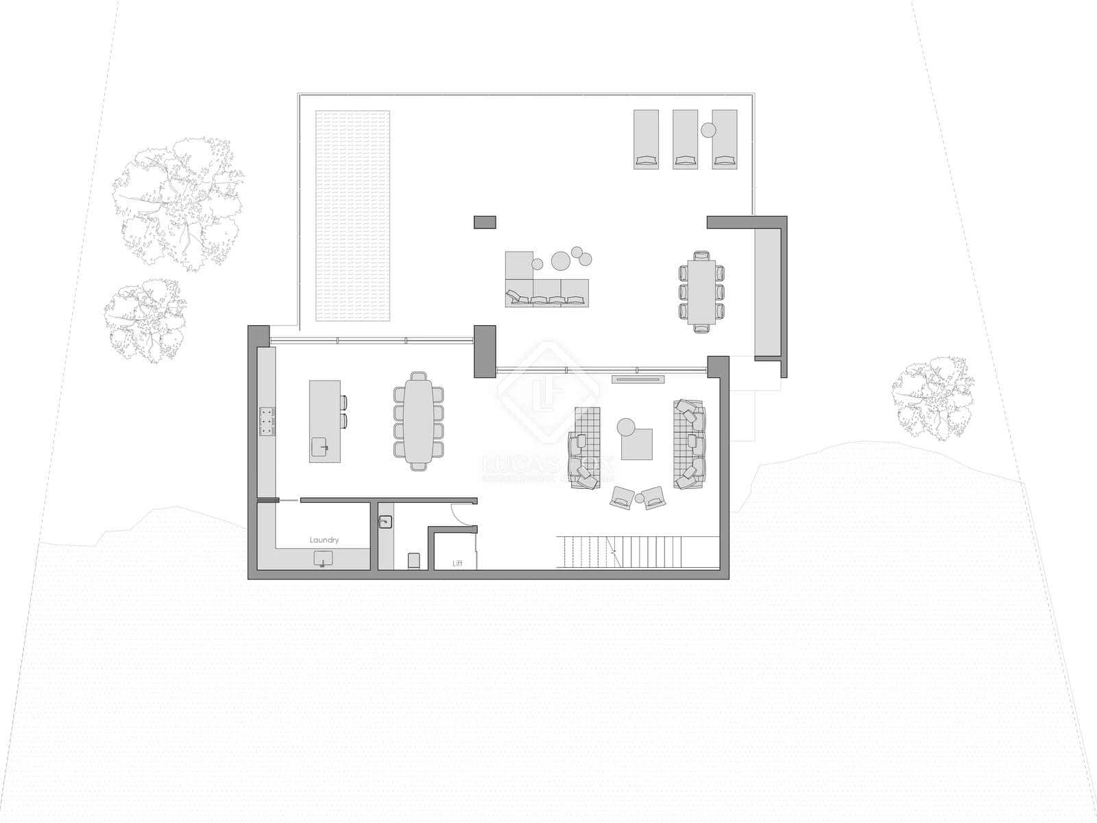 Chalet de 4 habitaciones en Dénia en venta con piscina garaje - 1.770.000 € (Ref: 7435138)