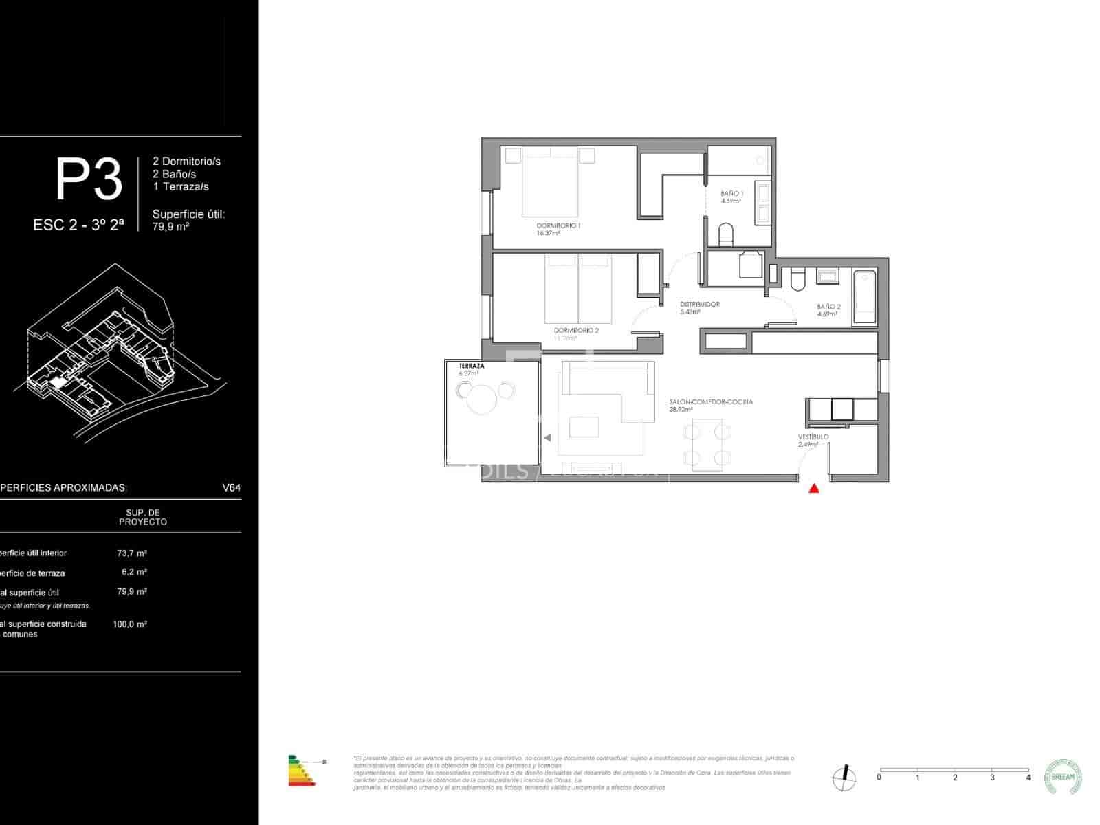 2 quarto Penthouse para venda em Cubelles com piscina garagem - 440 000 € (Ref: 7472048)
