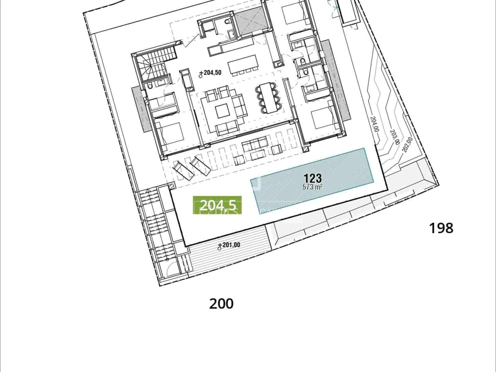 3 sypialnia Willa na sprzedaż w Benahavis z basenem garażem - 2 700 000 € (Ref: 7484599)