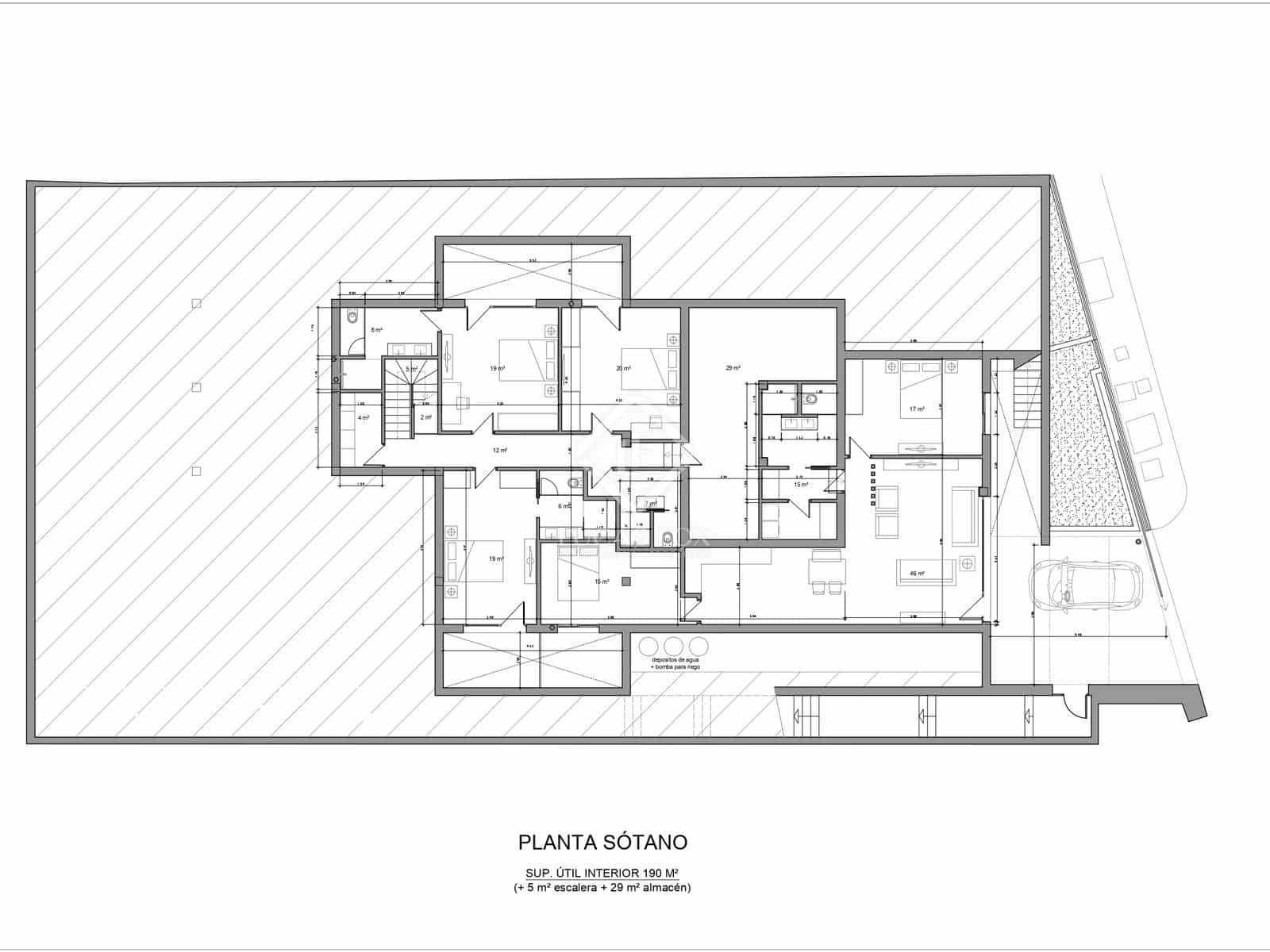 8 chambre Villa/Maison à vendre à Malaga ville avec piscine garage - 1 950 000 € (Ref: 7503983)