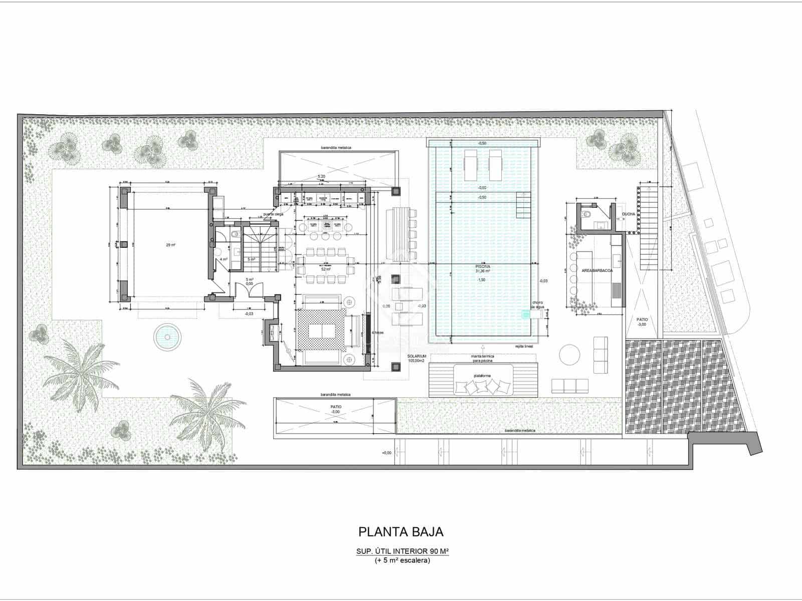 8 chambre Villa/Maison à vendre à Malaga ville avec piscine garage - 1 950 000 € (Ref: 7503983)