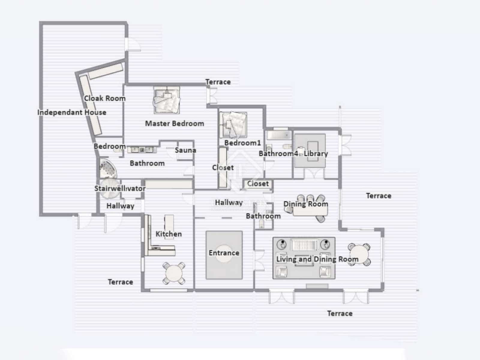 5 sovrum Villa till salu i Malaga stad med pool garage - 2 499 000 € (Ref: 7515587)