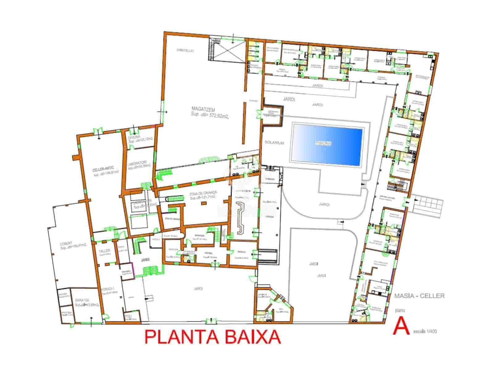 15 soveværelse Finca/Landehus til salg i El Molar med swimmingpool garage - € 5.250.000 (Ref: 7526948)