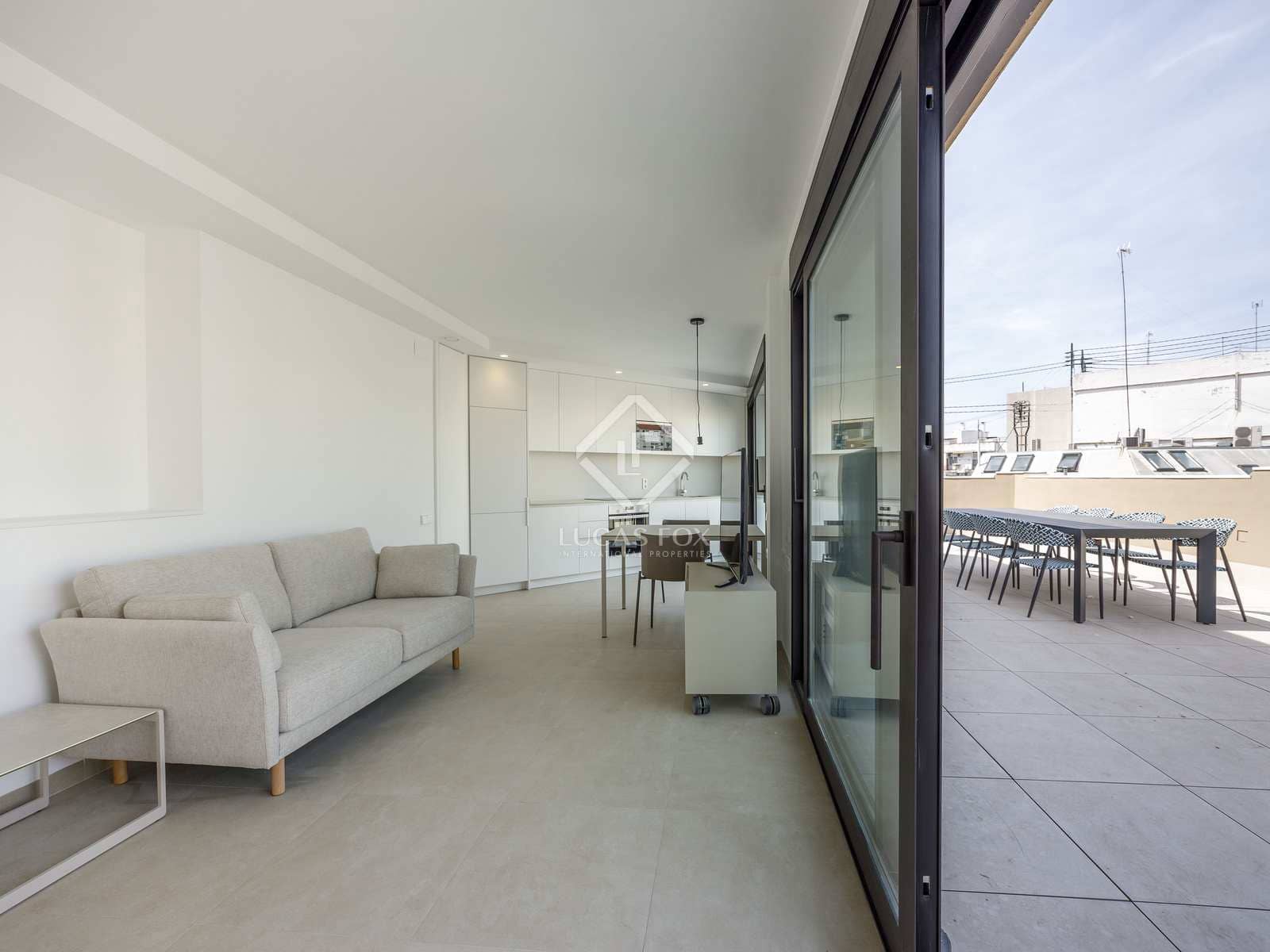 1 sovrum Takvåning att hyra i Valencia stad - 2 500 € (Ref: 7558360)