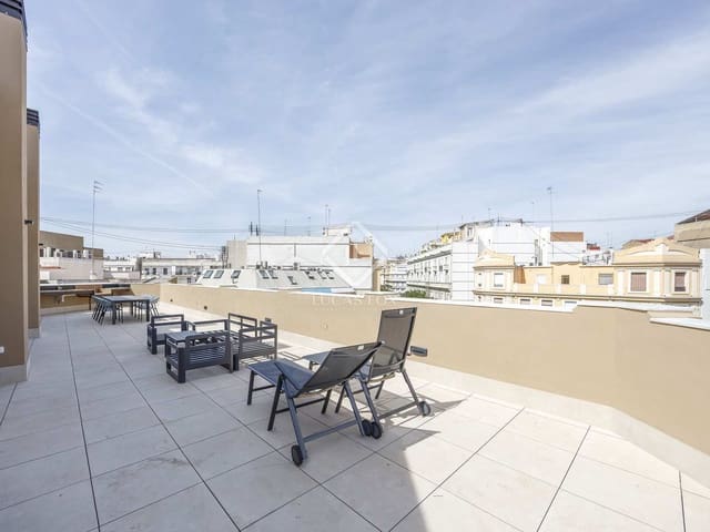 1 sovrum Takvåning att hyra i Valencia stad - 2 500 € (Ref: 7558360)