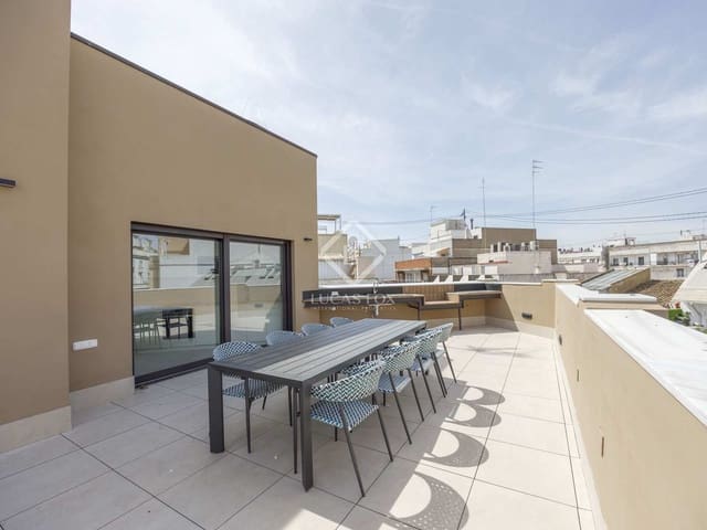 1 sovrum Takvåning att hyra i Valencia stad - 2 500 € (Ref: 7558360)