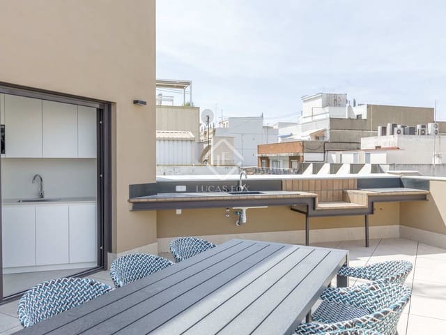 1 sovrum Takvåning att hyra i Valencia stad - 2 500 € (Ref: 7558360)