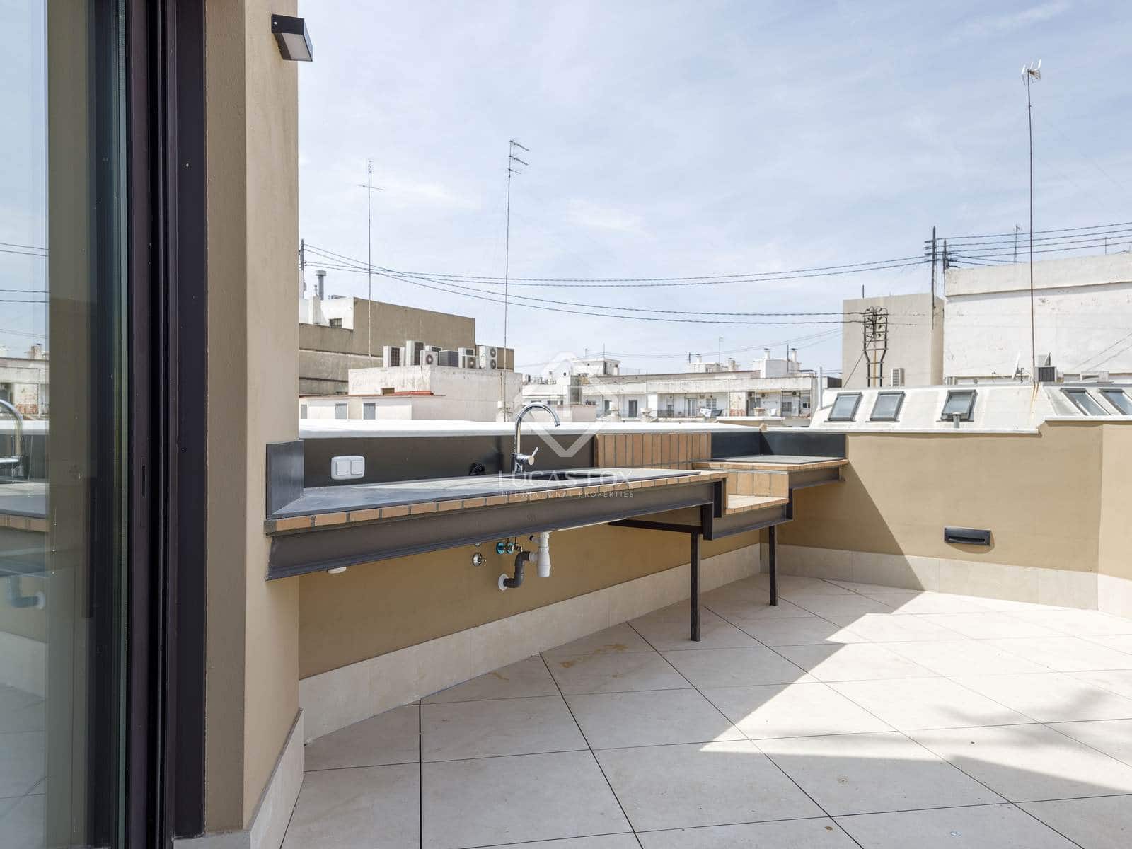 1 sovrum Takvåning att hyra i Valencia stad - 2 500 € (Ref: 7558360)