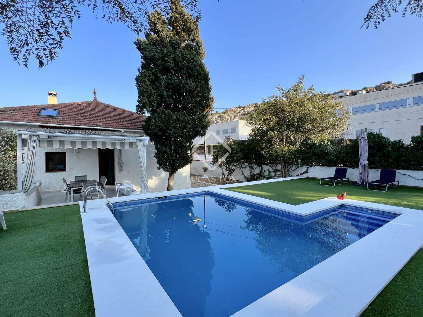 4 slaapkamer Villa te huur in Alicante stad met zwembad garage - € 3.500 (Ref: 7585580)